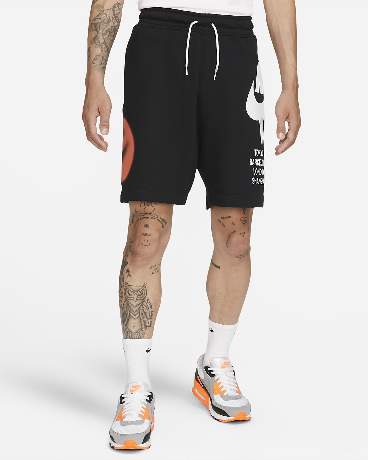 nike french terry shorts