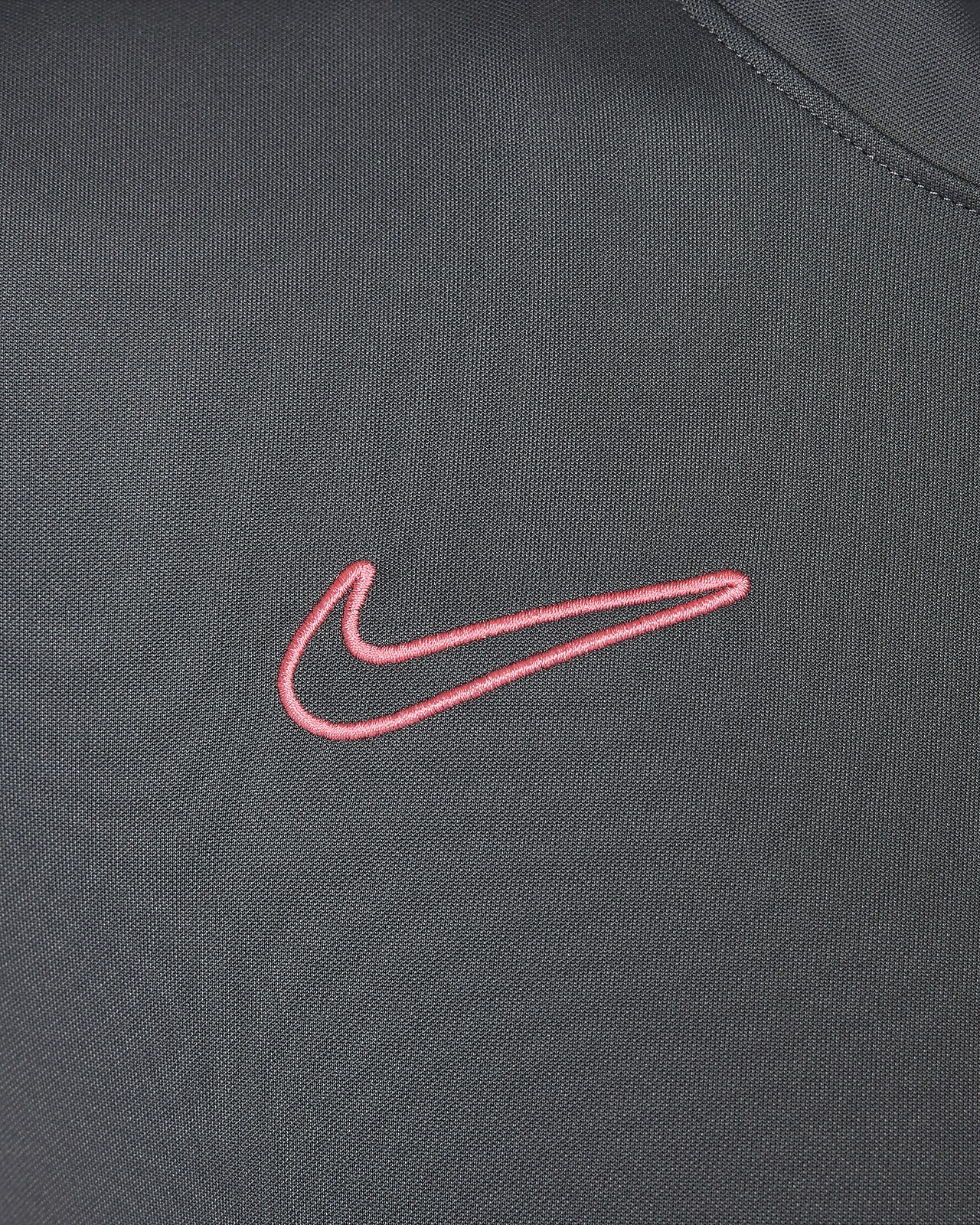NIKE ACADEMY DRI-FIT DRILL TOP-RED/ANTHRACITE/WHITE