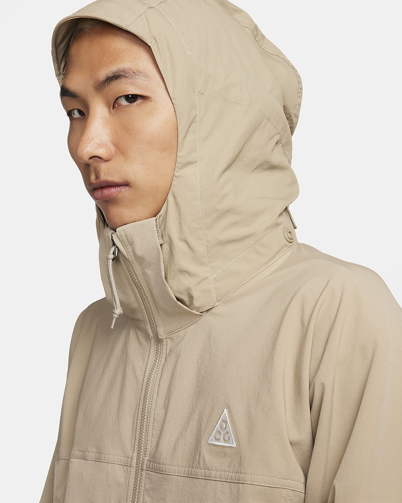 Veste nike beige online homme