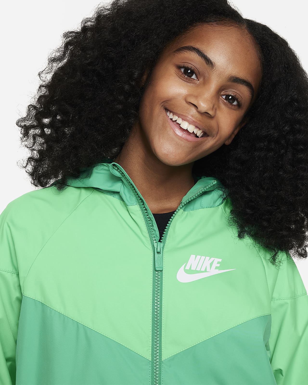 Nike Sportswear Windrunner Older Kids' Hooded Jacket. Nike LU