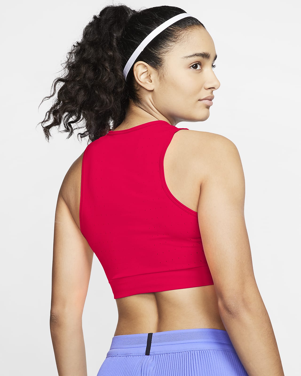 nike aeroswift crop top