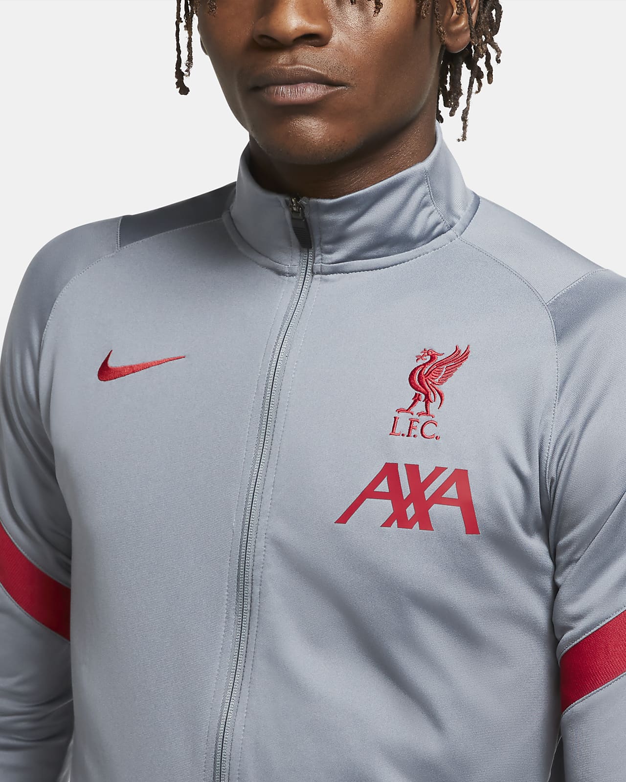 Liverpool FC Strike StrickFußballTrackJacket für Herren. Nike CH