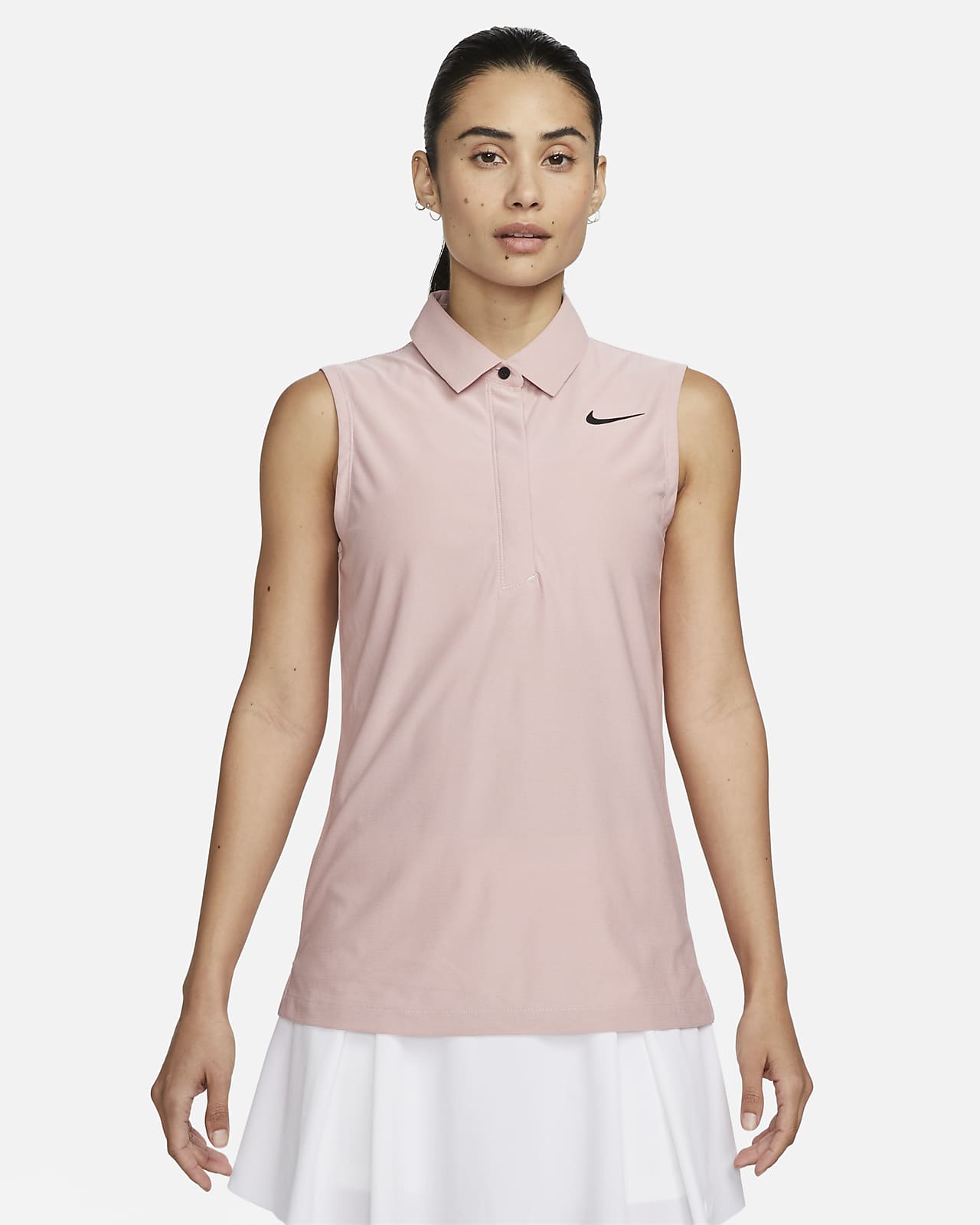 Nike Dri-FIT ADV Tour Women's Sleeveless Golf Polo.