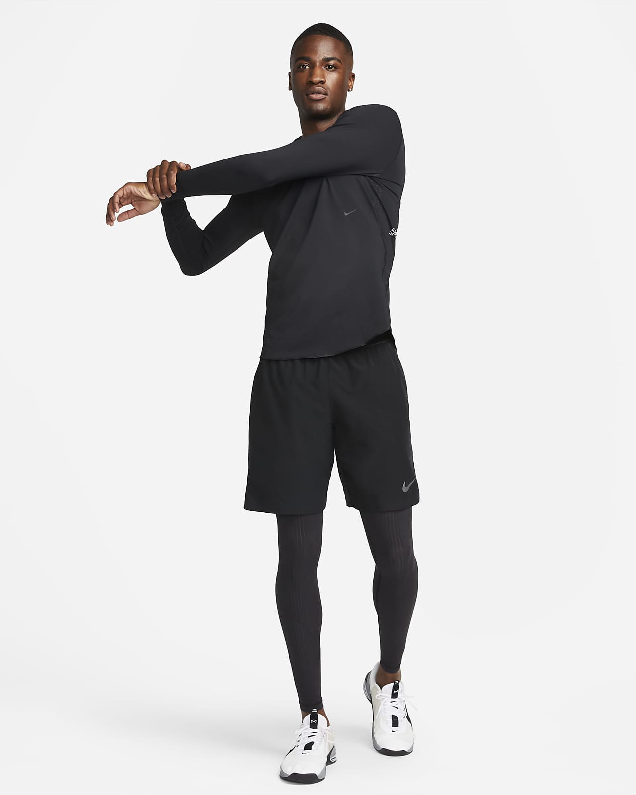 Nike Pro Dri-Fit ADV Recovery Tights Mens Size Medium Black Sport Pants RRP  £89