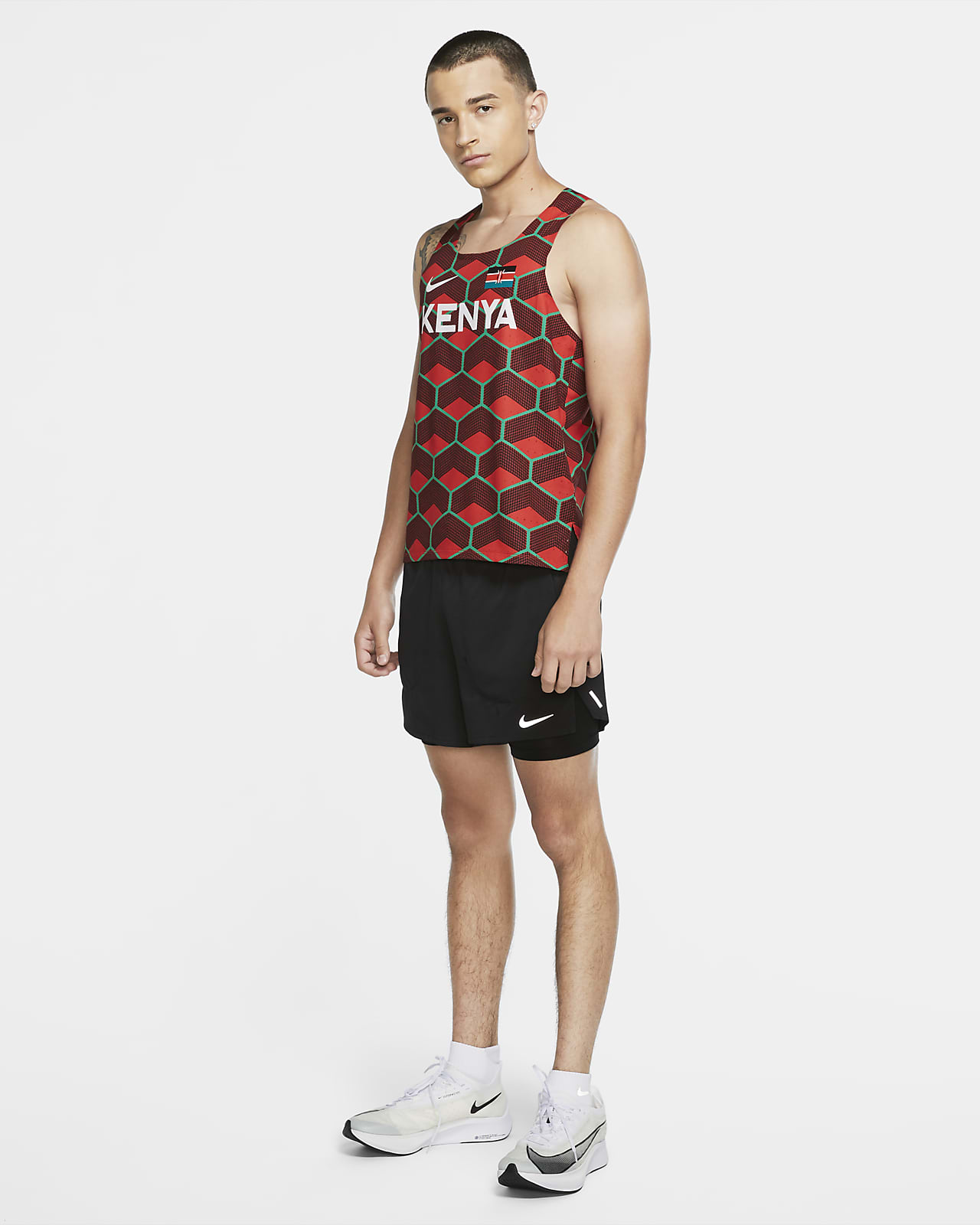 Canottiera da running Nike Dri-FIT ADV Team Kenya AeroSwift - Uomo. Nike IT