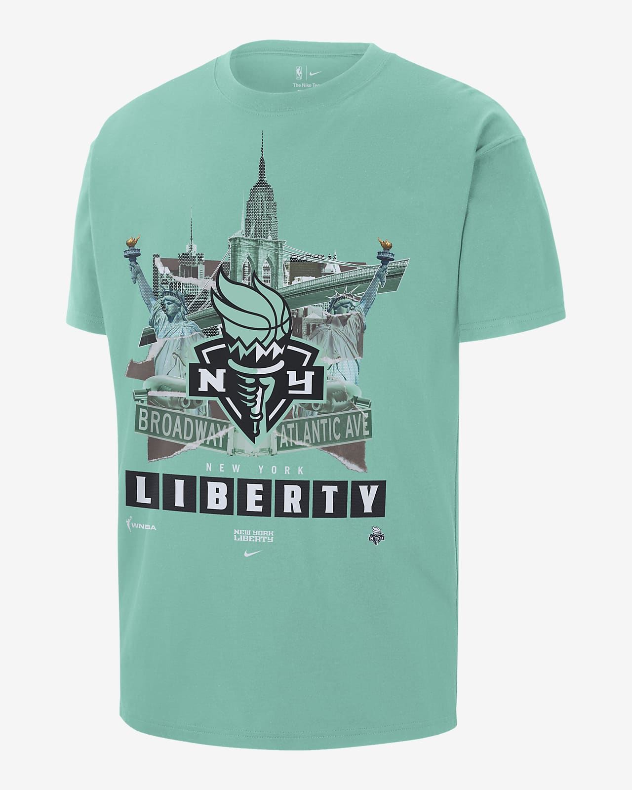New York Liberty Men's Nike WNBA Max90 T-Shirt