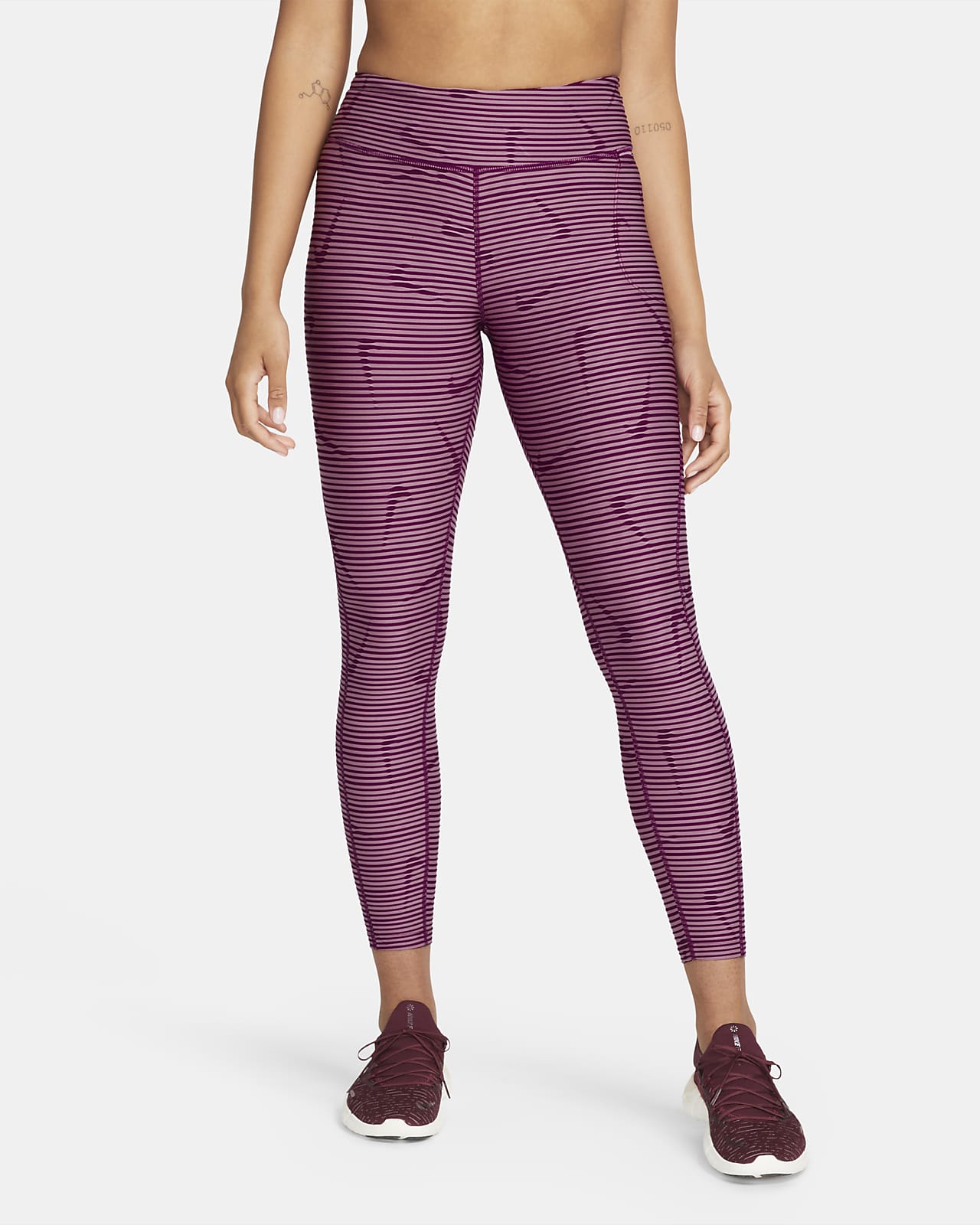 nike plum leggings