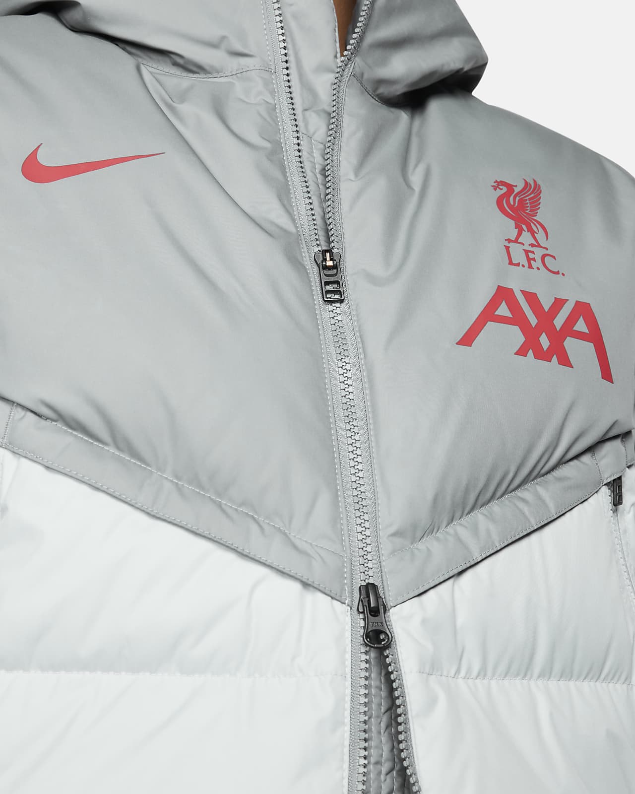 Liverpool F.C. Strike Men's Nike Storm-FIT Down Football Jacket. Nike CZ