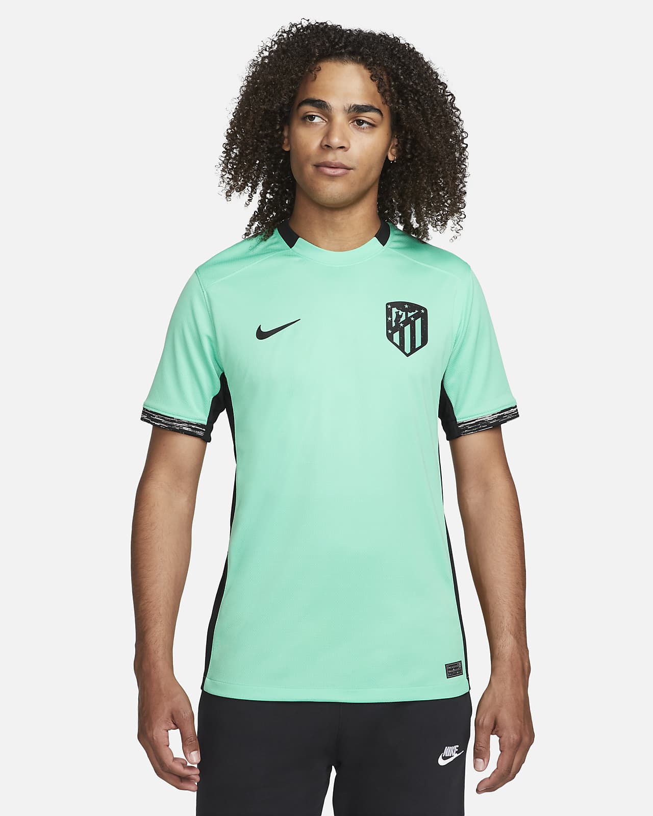 Atlético Madrid 2023/24 Stadium Third Men's Nike Dri-FIT Football Shirt.  Nike LU