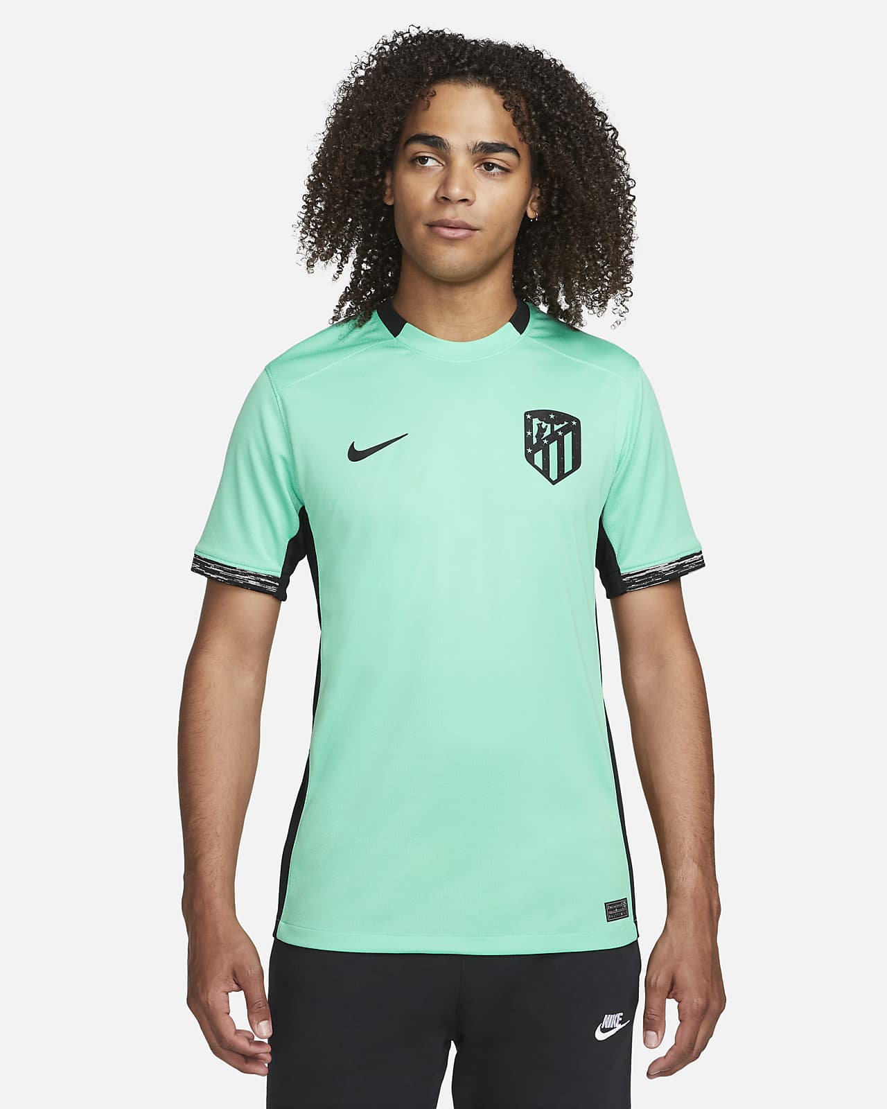 Męska koszulka piłkarska Nike Dri-FIT Atlético Madryt 2023/24 Stadium (wersja trzecia)