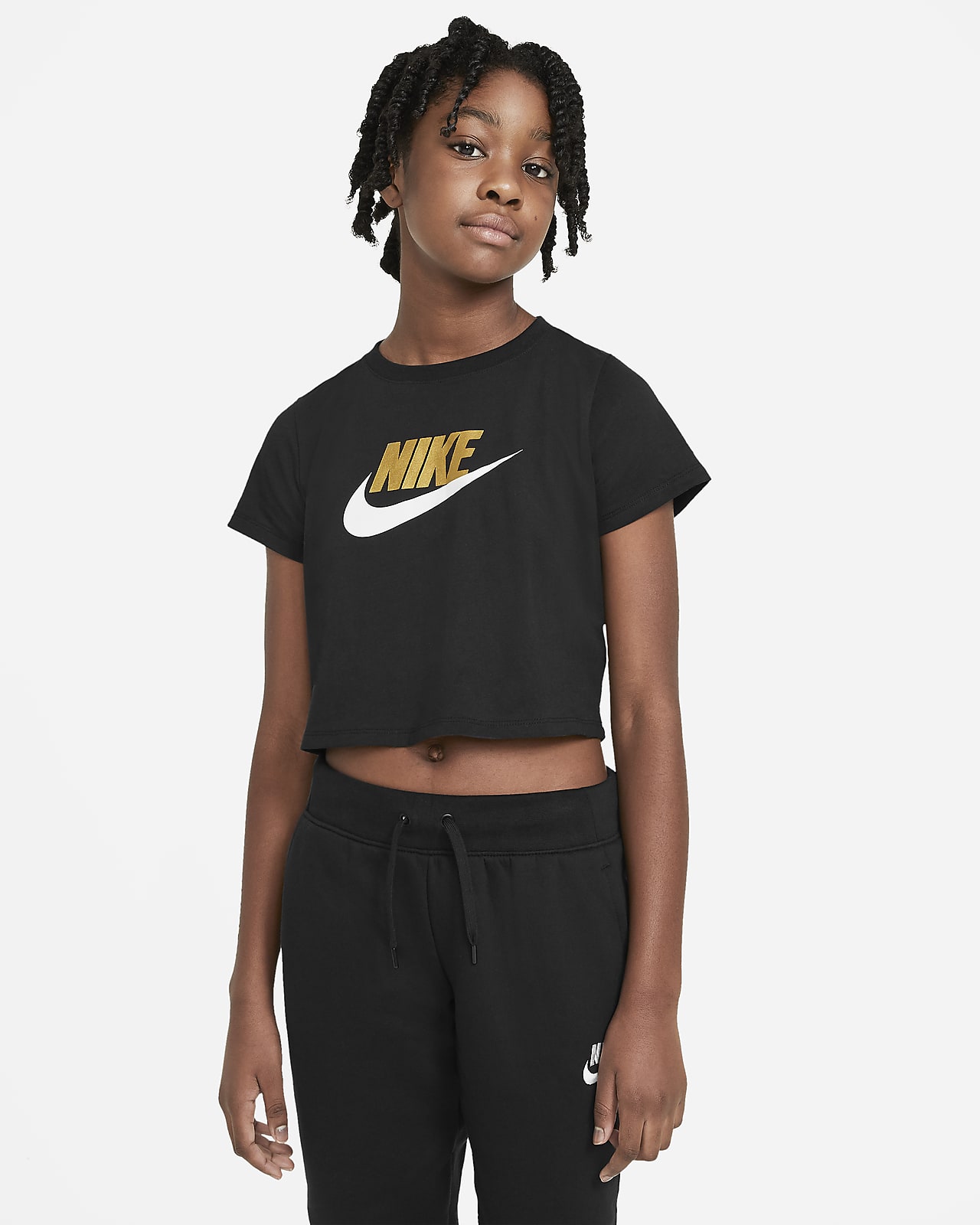 nike crop tops for kids