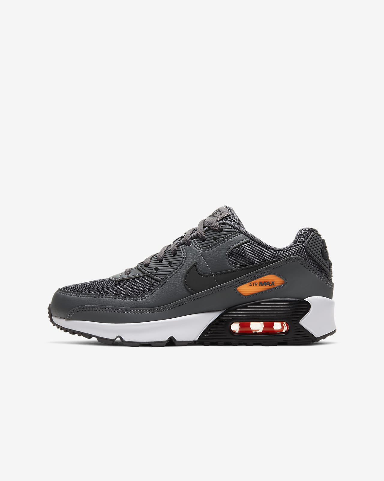 nike air max 90 iron grey orange