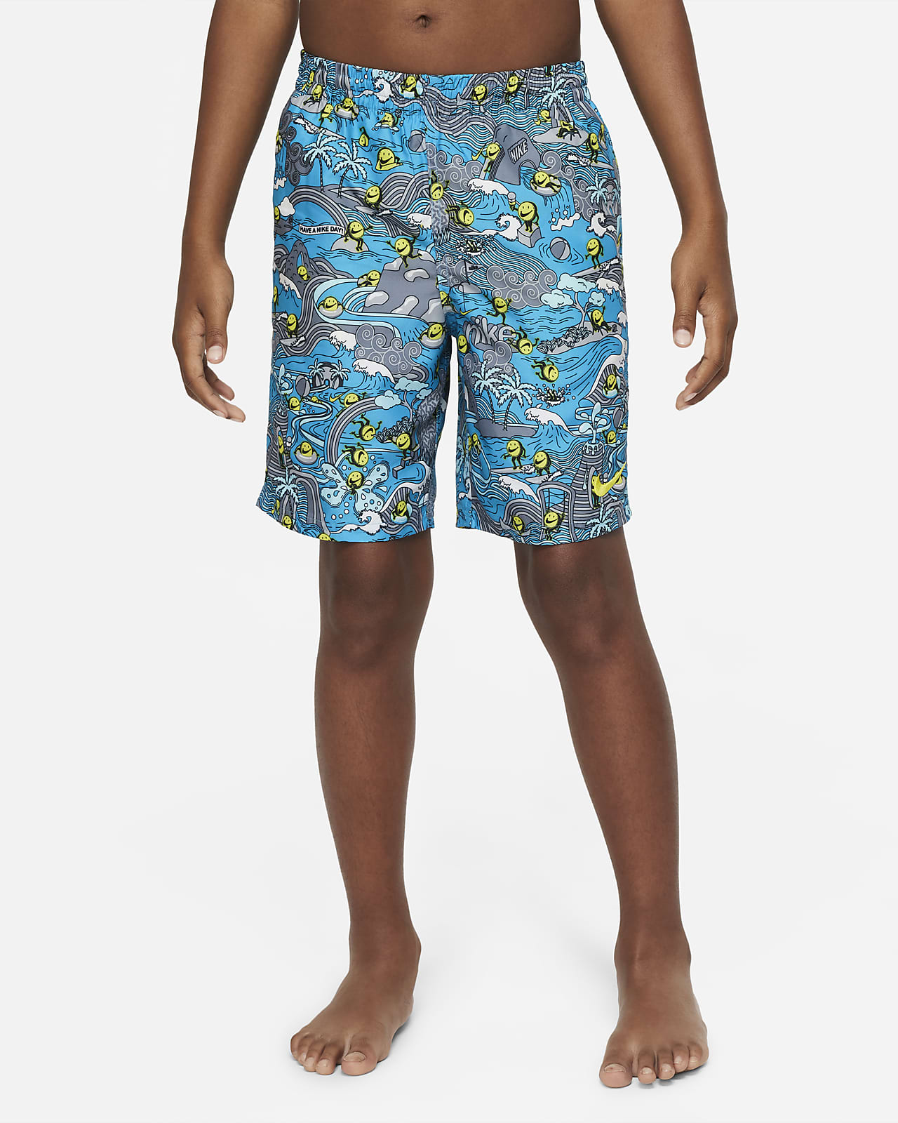 Shorts de v leibol de 18 cm para ni o talla grande Nike
