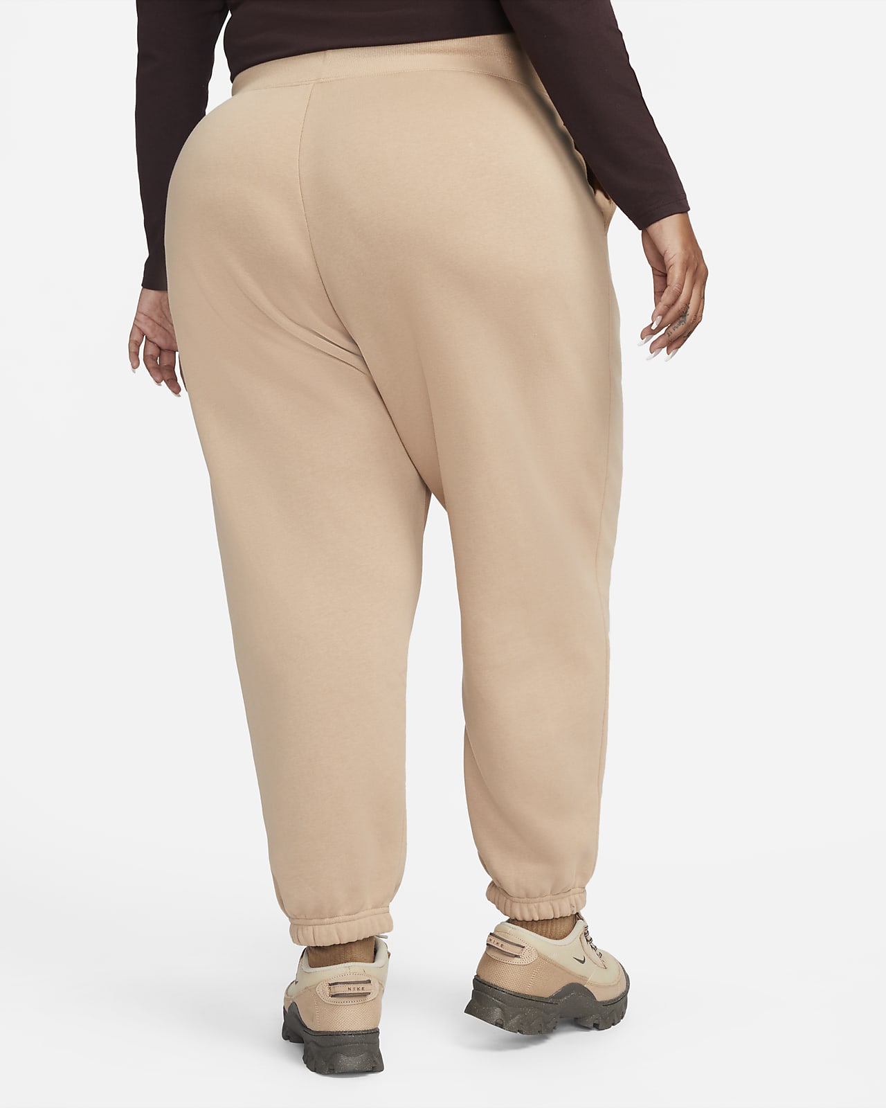 Parecer Finito parilla Nike Sportswear Phoenix Fleece Women's High-Waisted Oversized Tracksuit  Bottoms (Plus Size). Nike AU