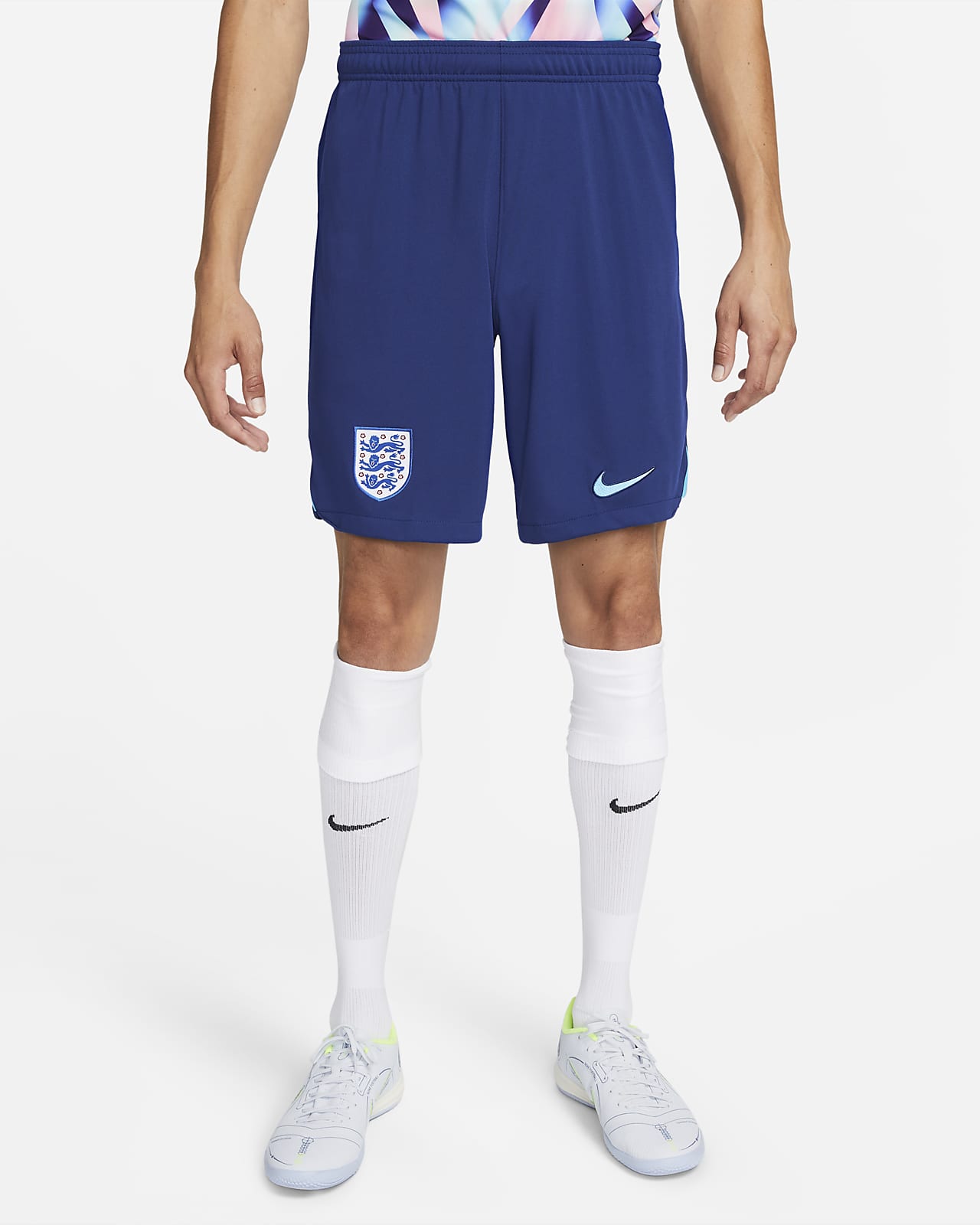 England 2022/23 Stadium Home Men's Nike Dri-FIT Football Shorts. Nike SI