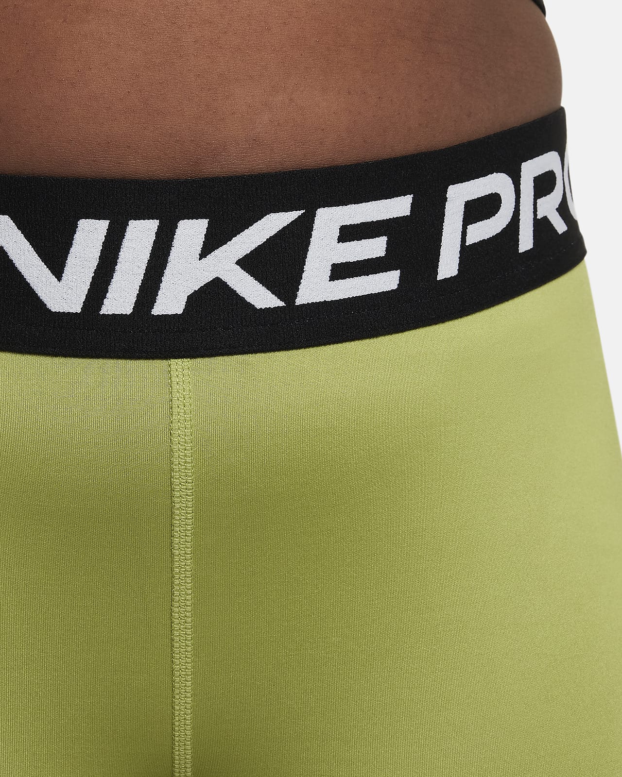 Nike Pro Big Kids' (Girls') Dri-FIT 5 Shorts (Extended Size)