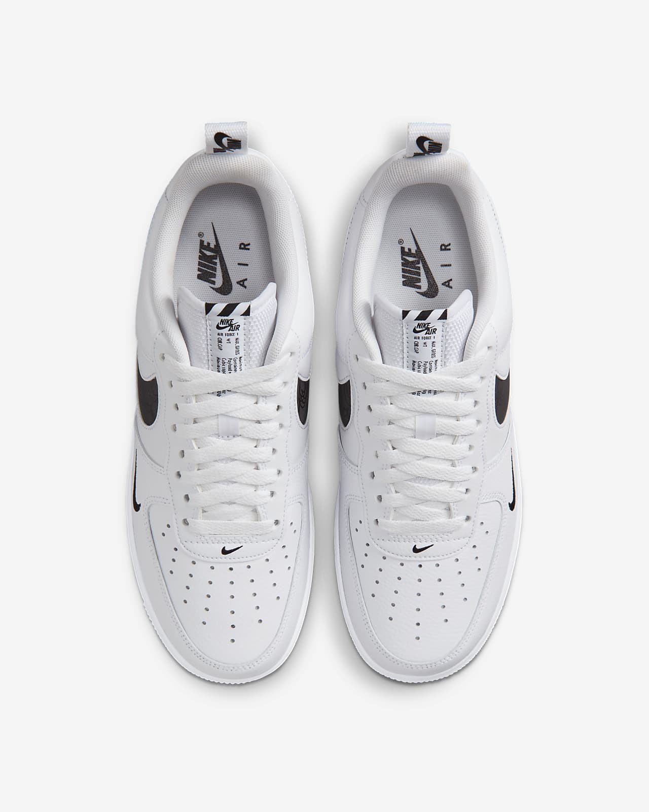 Men's shoes Nike Air Force 1 '07 LV8 White/ Black-White