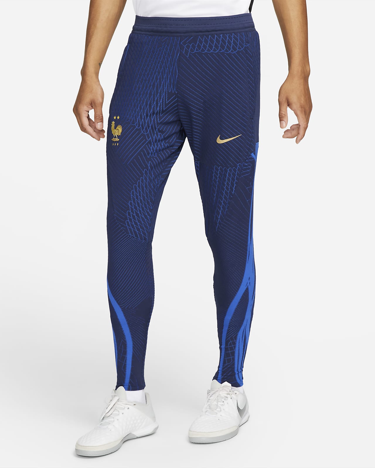 Pantalon de football en maille Nike Dri-FIT ADV FFF Strike Elite pour Homme