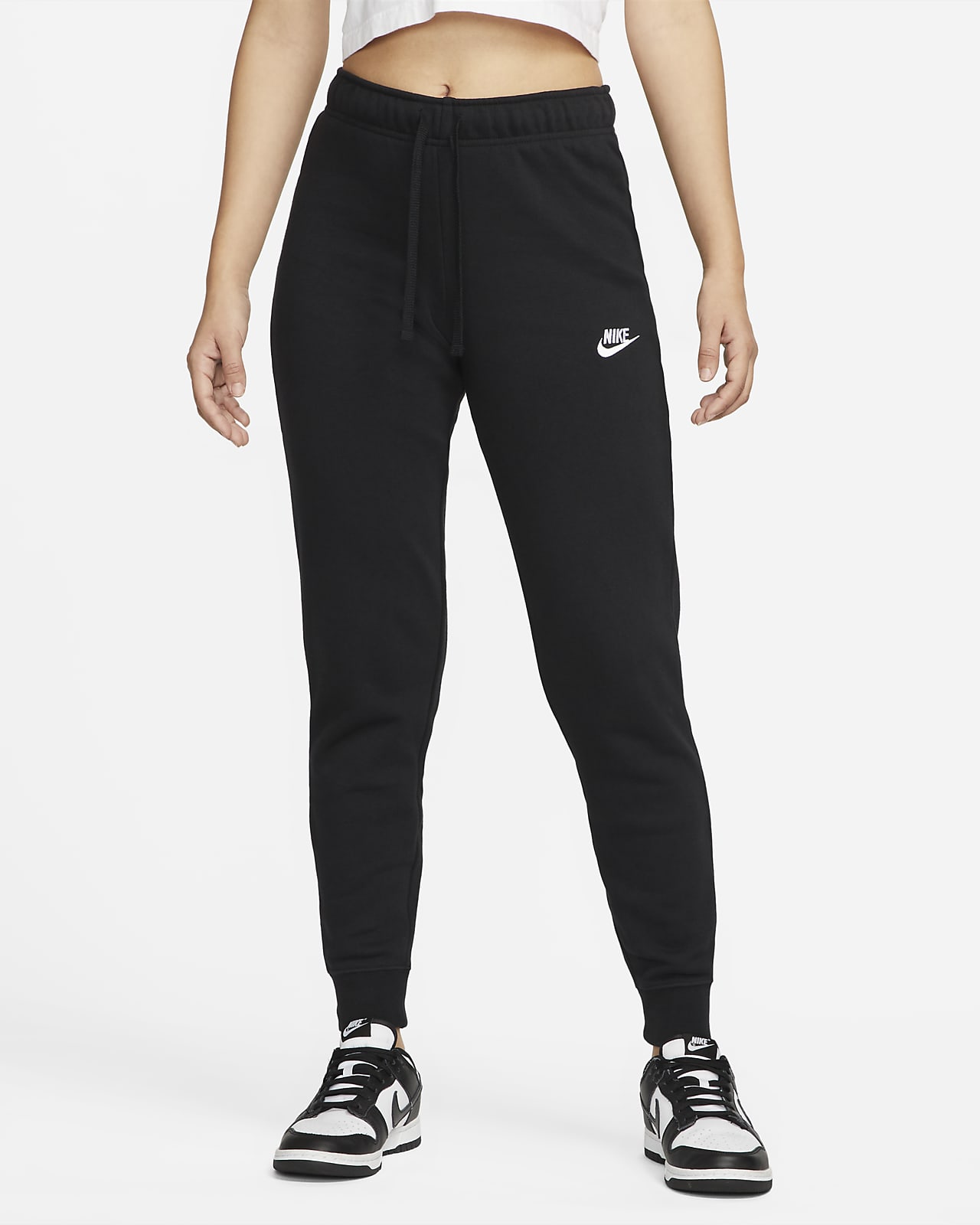 Nike Sportswear Club Fleece Women's Mid-Rise Slim Joggers. Nike AT