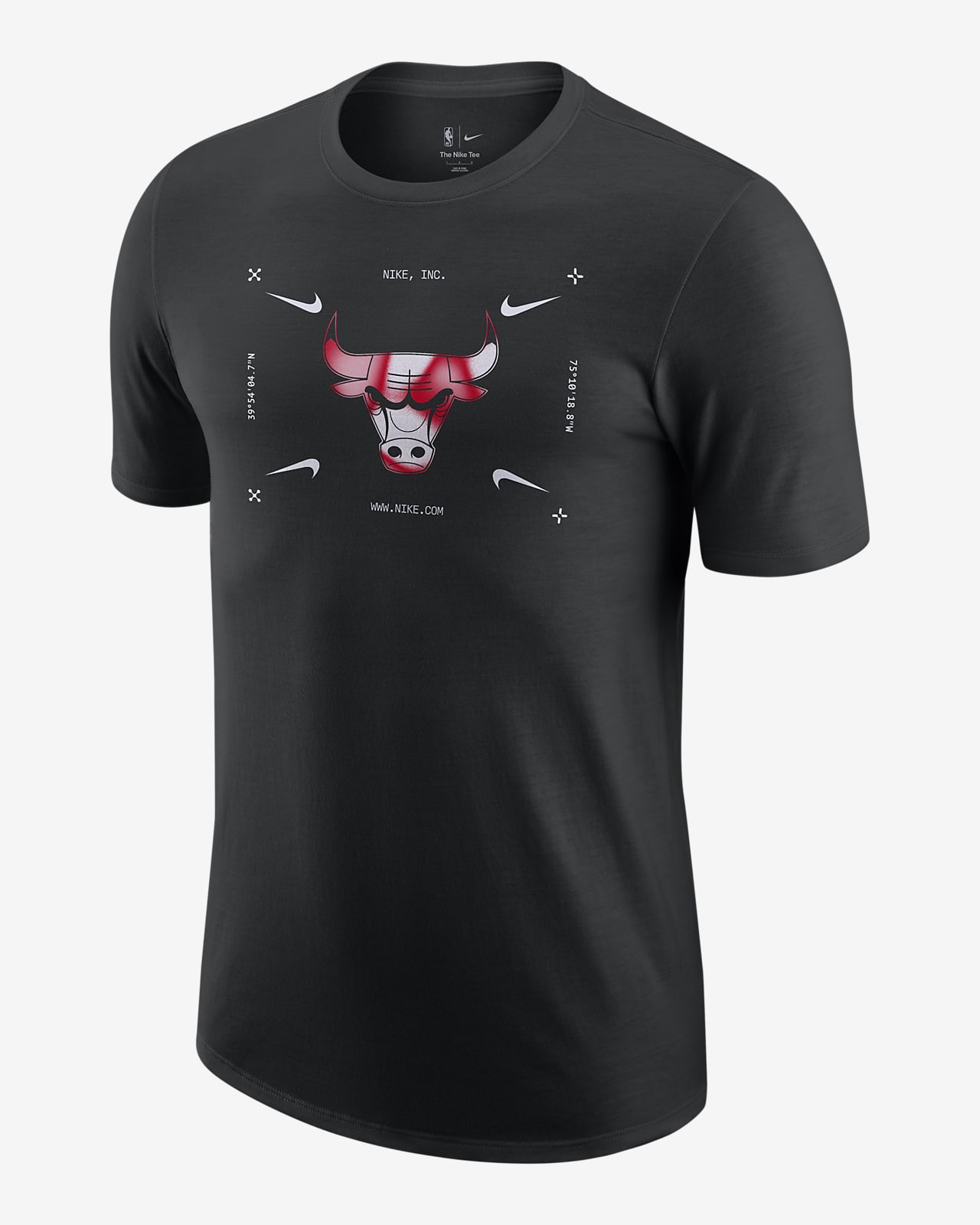 chicago bulls t shirt nike