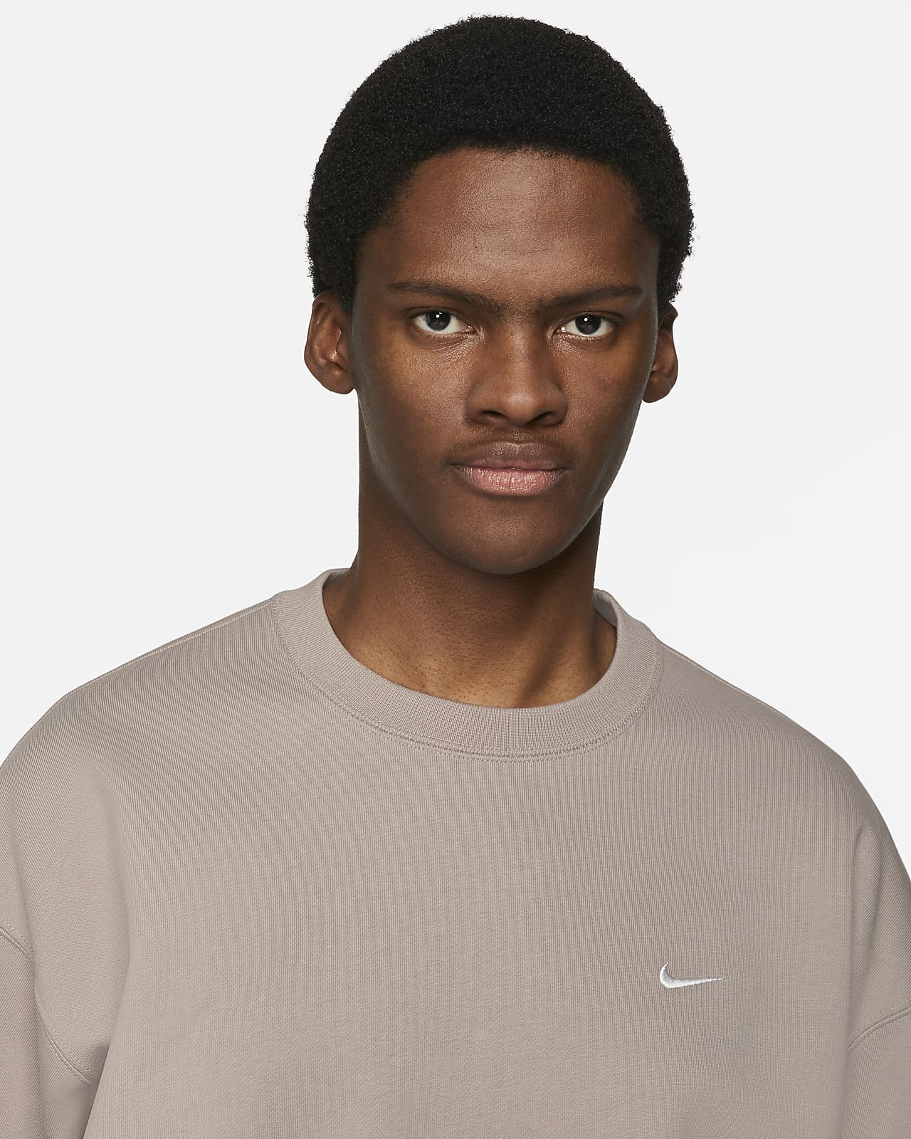 nikelab fleece crew