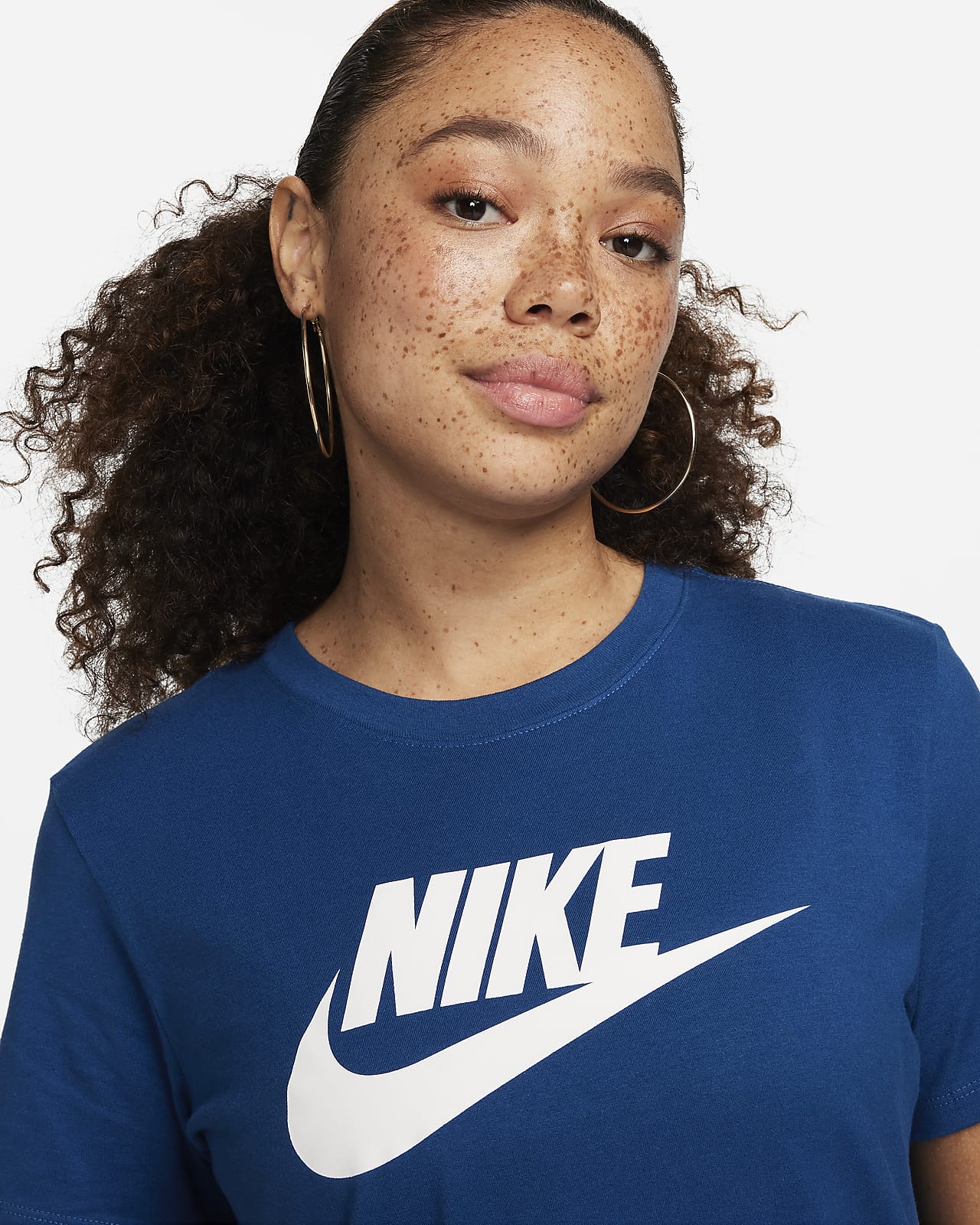 WMNS) Nike Sportswear Essential Logo Pattern Wrinkled Woven Loose Sta