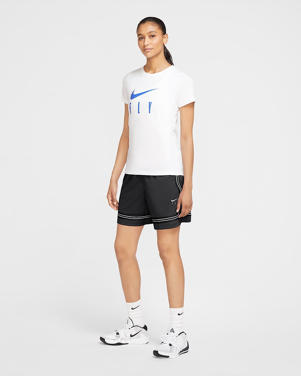 Shorts da basket Nike Dri-FIT Swoosh Fly - Donna. Nike IT