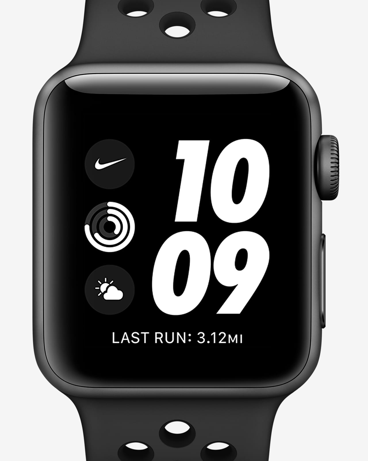 Apple Watch Nike Series 3 (GPS) 42mm Running Watch