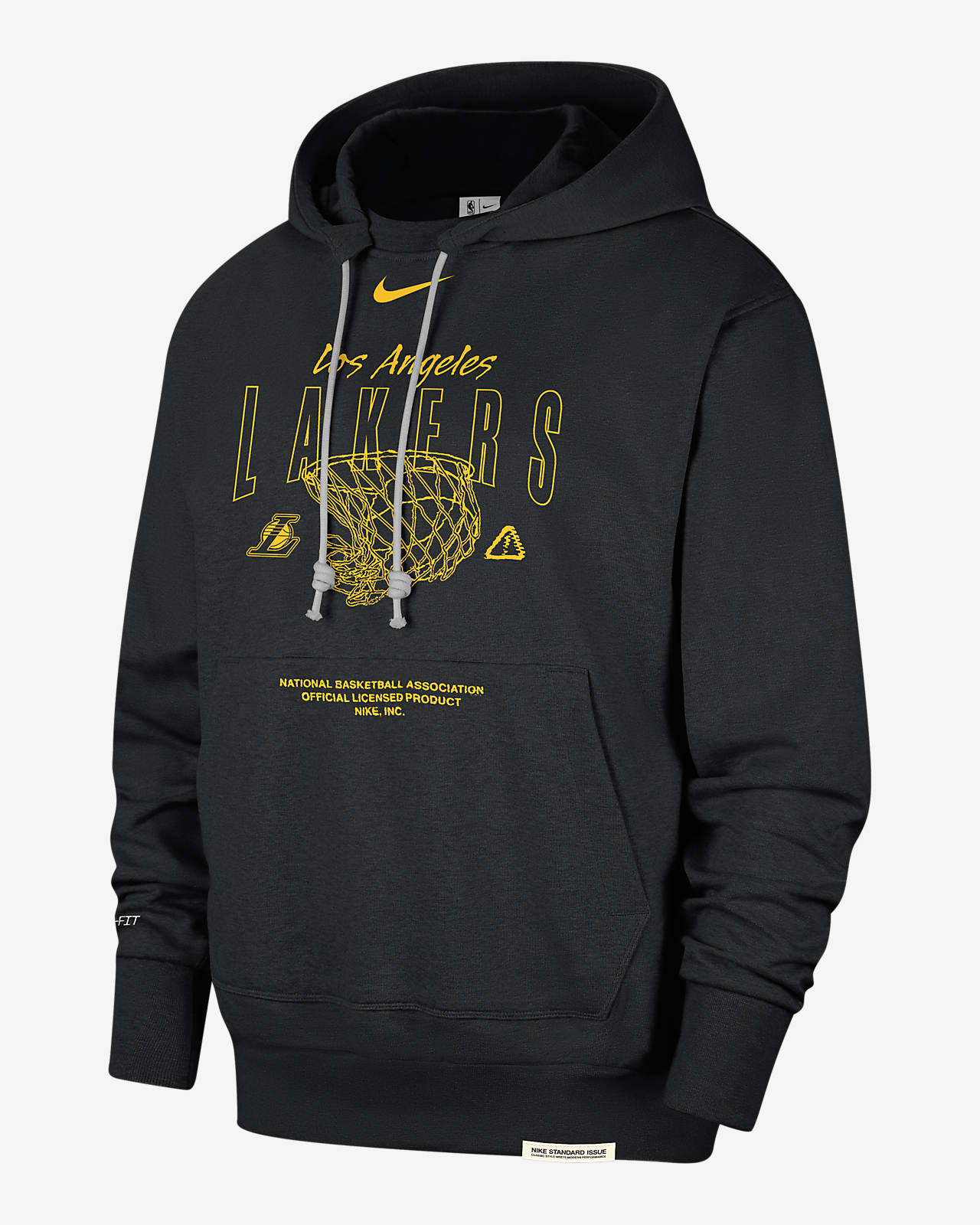 Youth Los Angeles Lakers Gold MVP Pullover Hoodie
