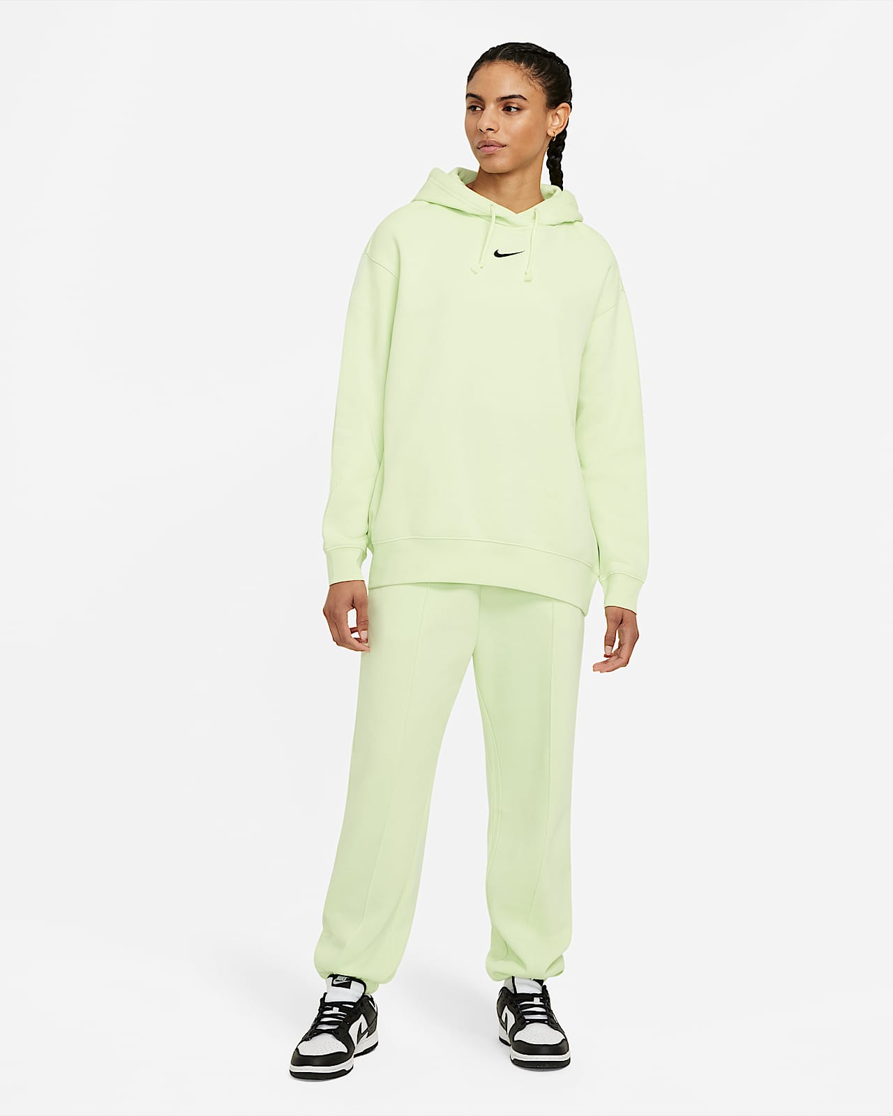 Sweat à capuche oversize en tissu Fleece Nike Sportswear Essential  Collection pour Femme. Nike FR