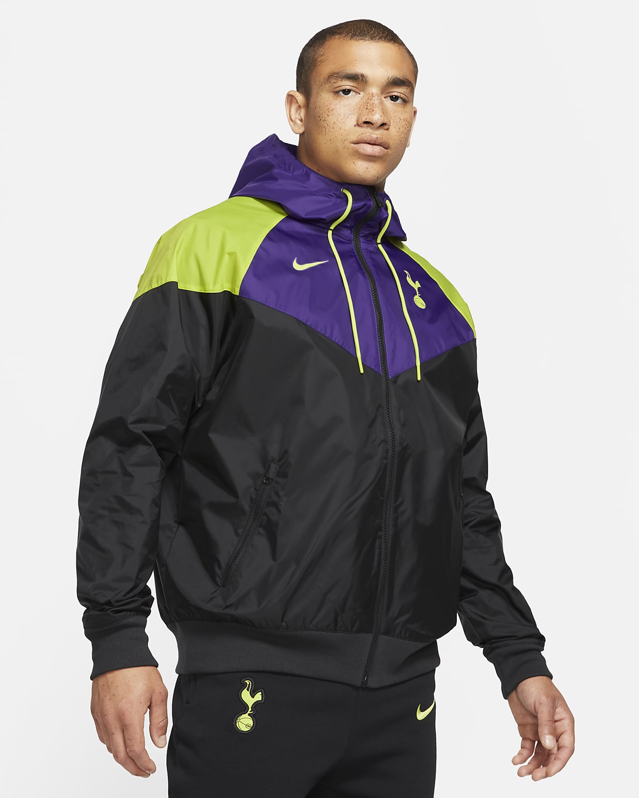 Hooded Football Jacket. Nike LU
