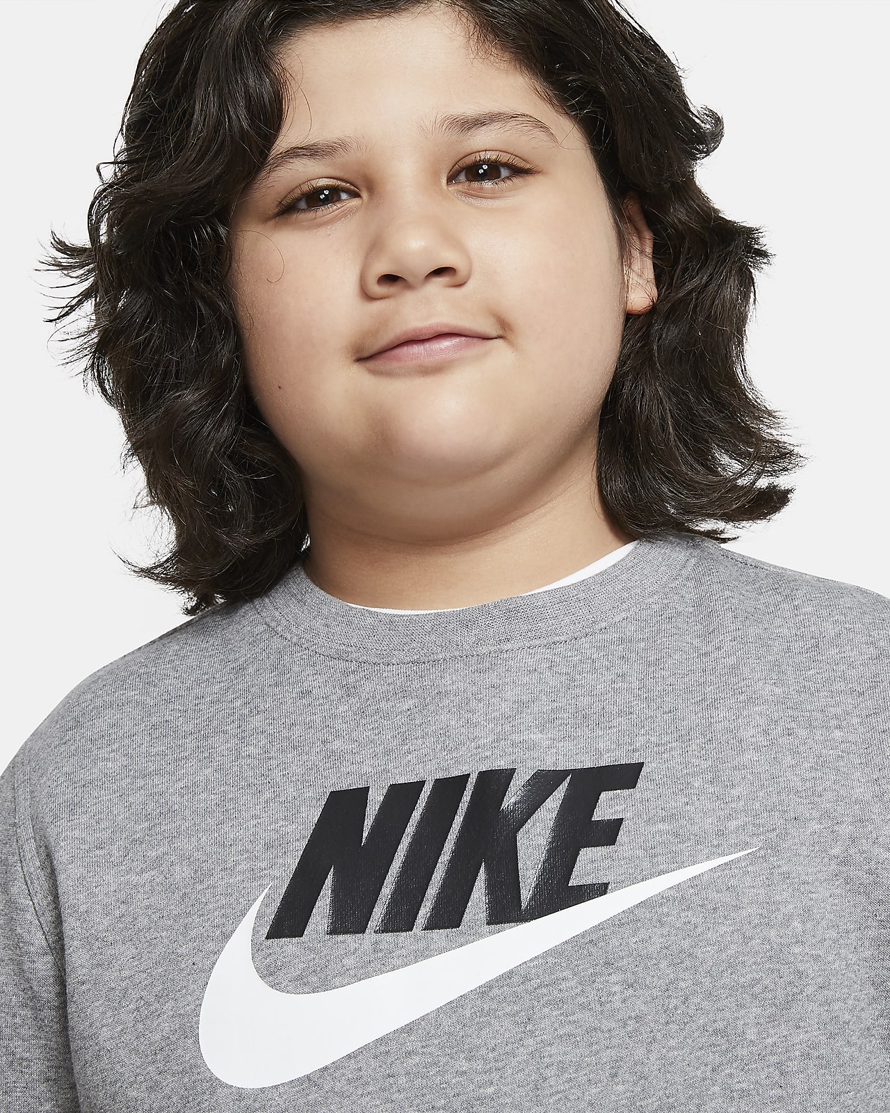 Nike Sportswear Club Fleece Shirt met ronde hals voor jongens (grotere maten).  Nike NL