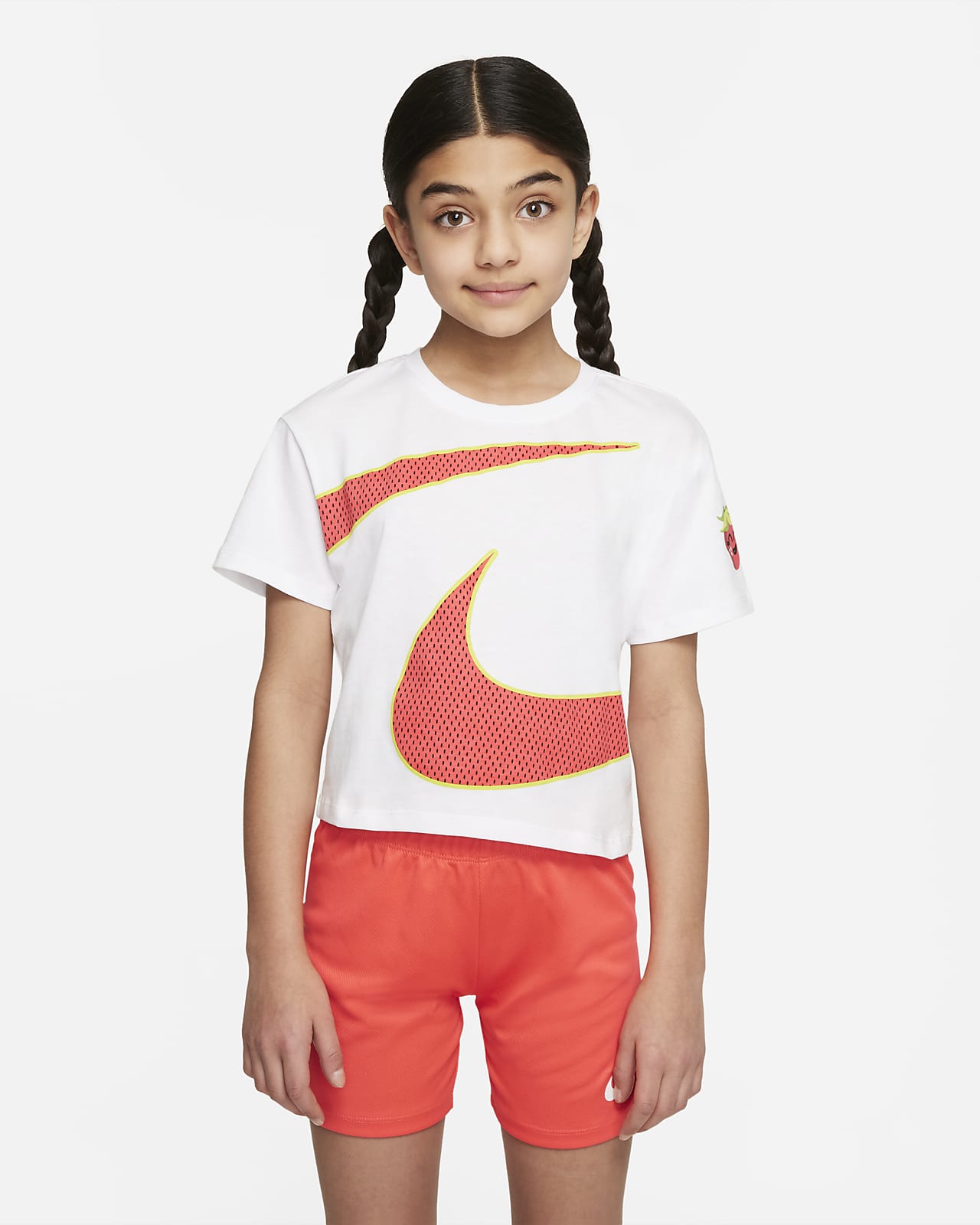 Nike Younger Kids' T-Shirt and Mesh Shorts Set. Nike UK