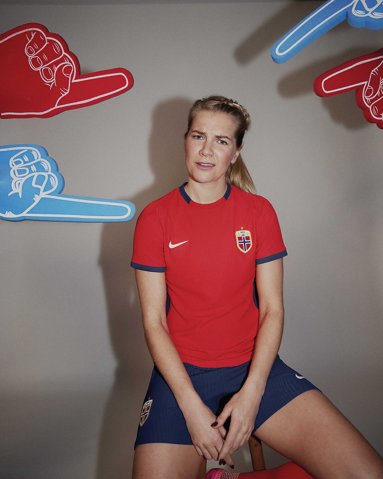 Norway 2023 Stadium Home Women's Nike Dri-FIT Soccer Jersey
