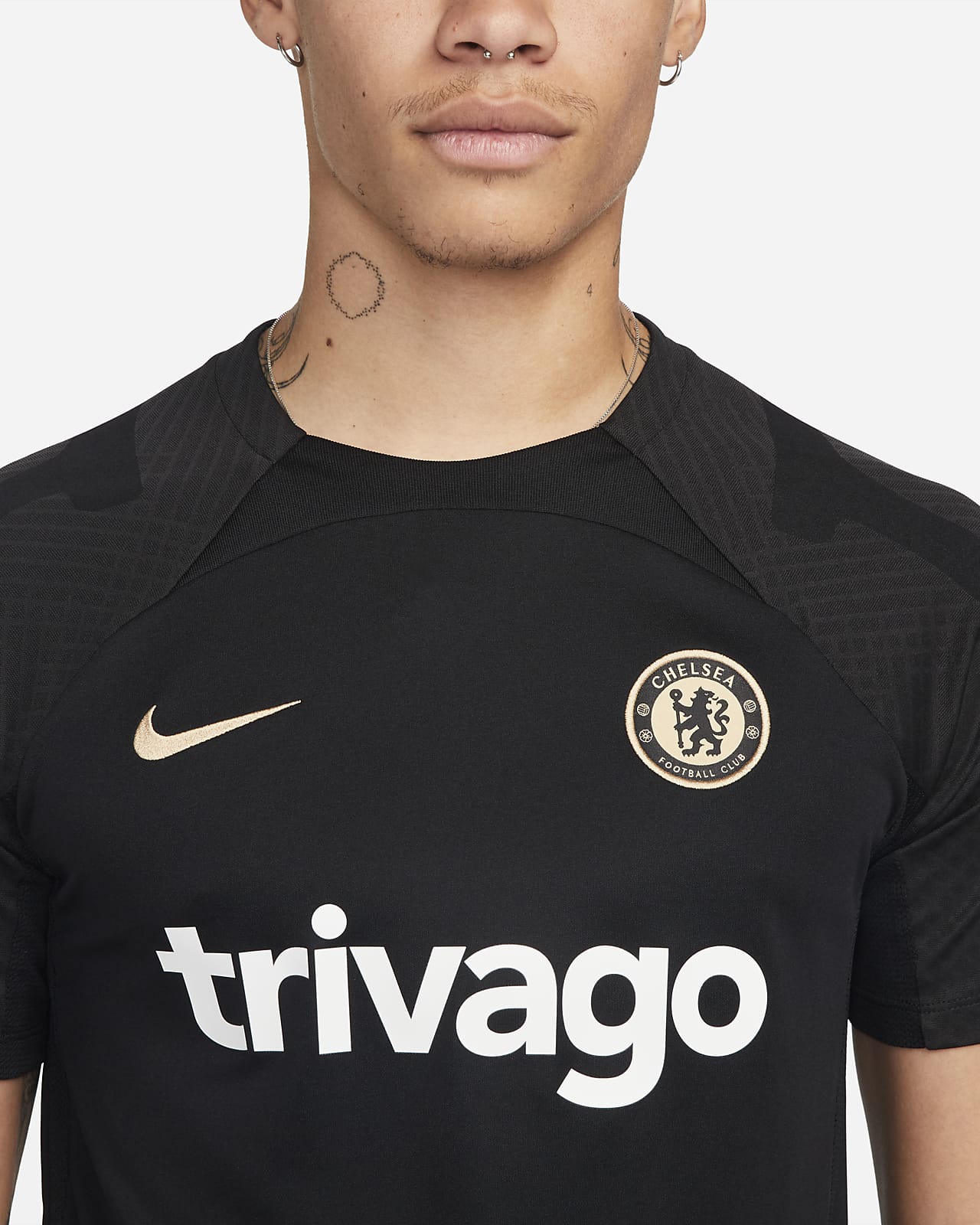 Chelsea FC Strike Camiseta de de manga corta Nike Dri-FIT - Hombre. Nike ES