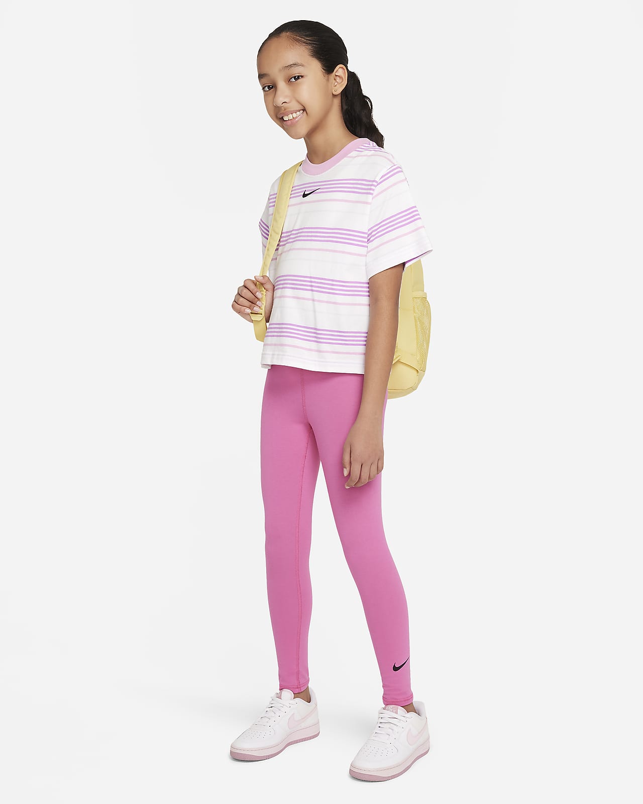 Nike Sportswear Favourites Older Kids' (Girls') Graphic Leggings