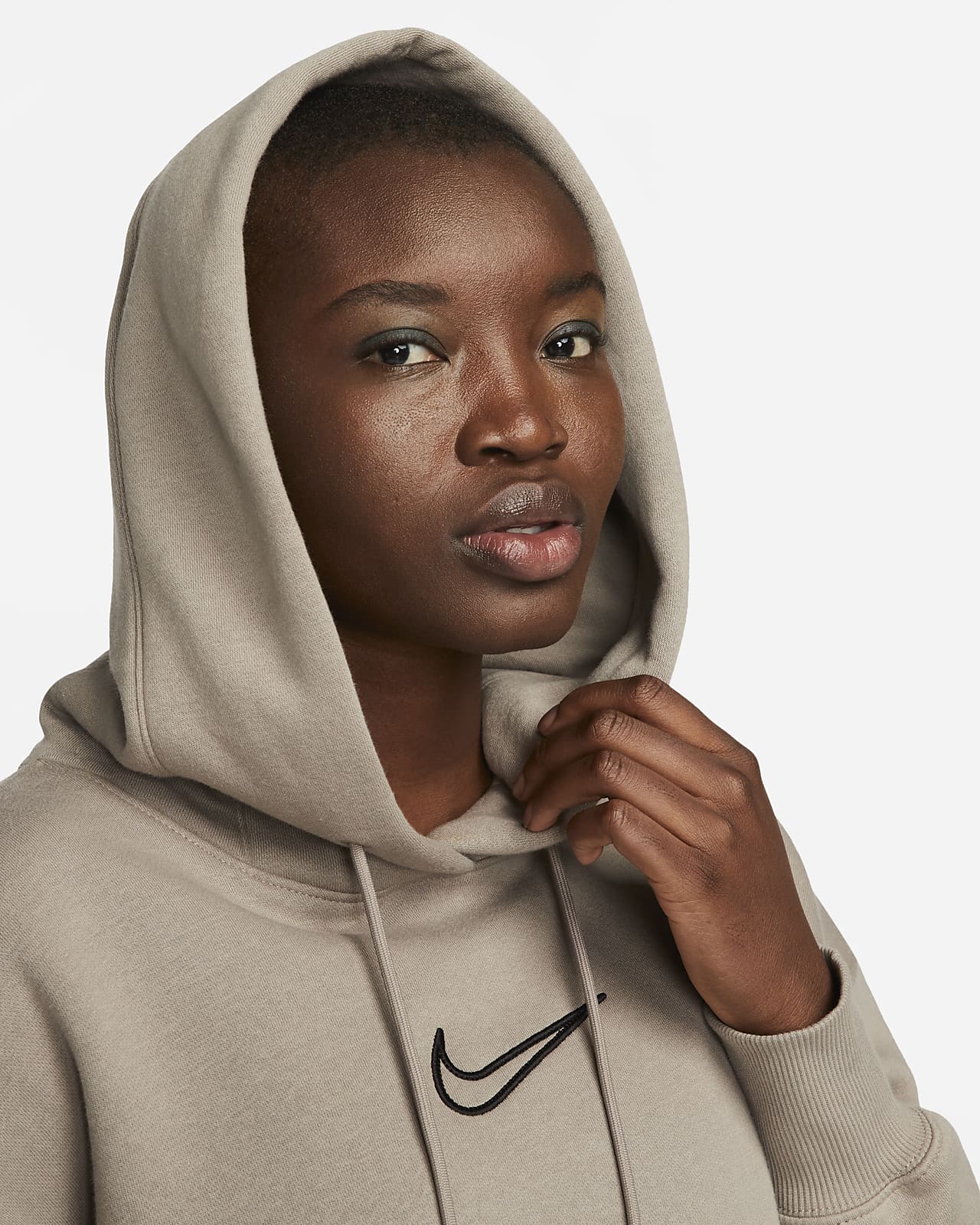 Nike Sportswear Phoenix Fleece extragroßer Hoodie für Damen. Nike CH