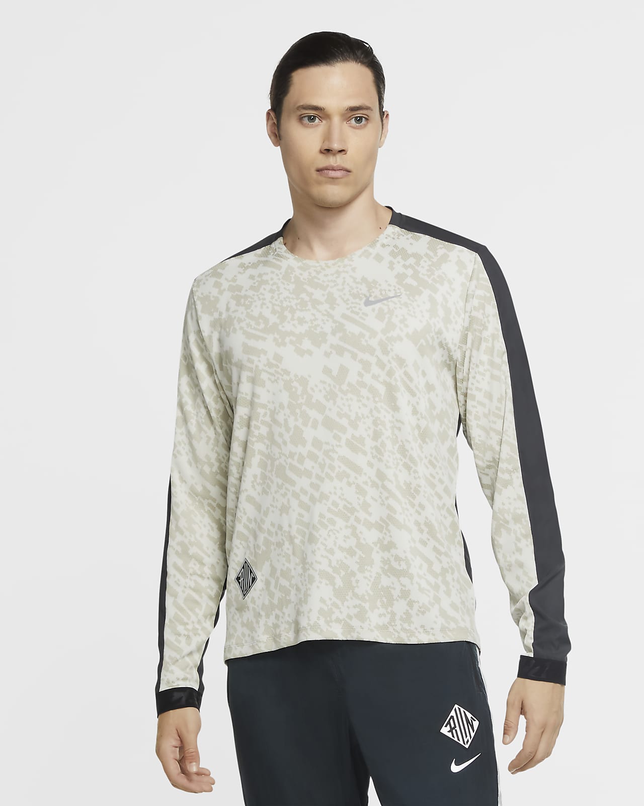 Camiseta de cuello redondo de running para hombre Nike Wild Run. Nike MX