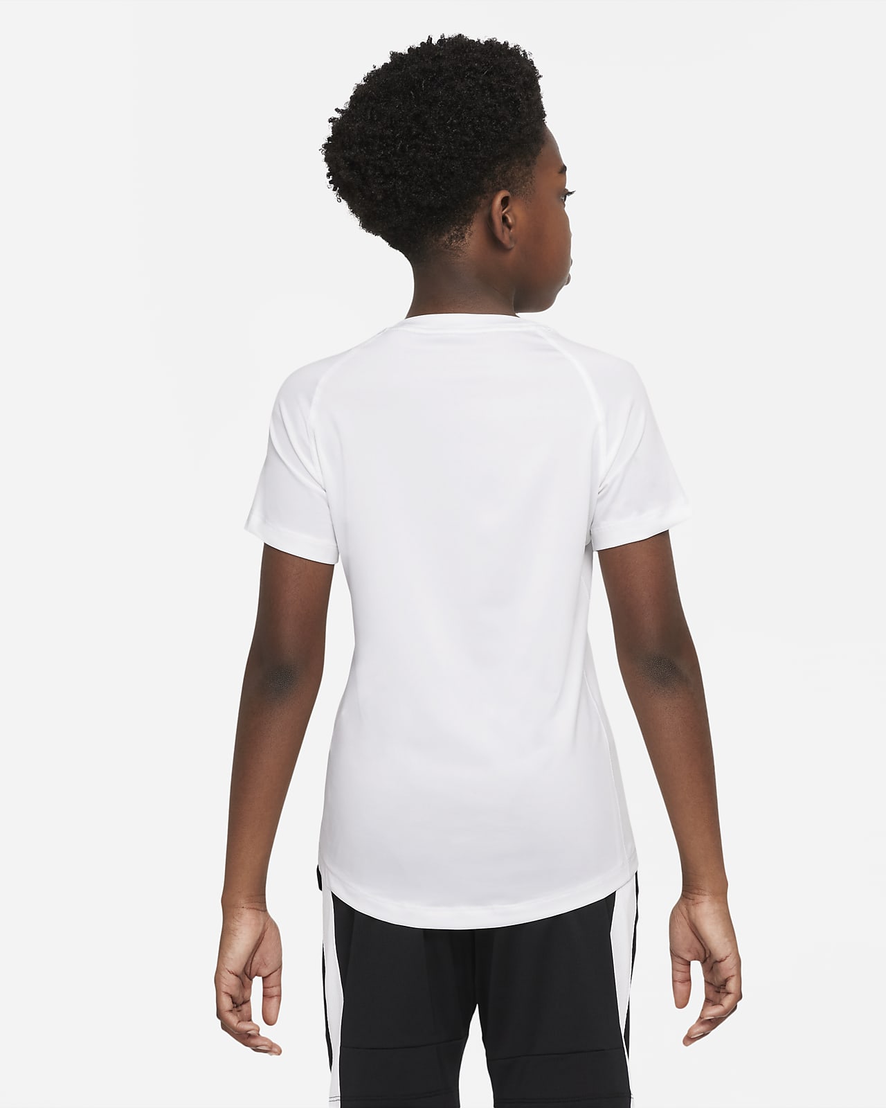 Nike Junior Dri-Fit Set | White | T-shirt & Shorts