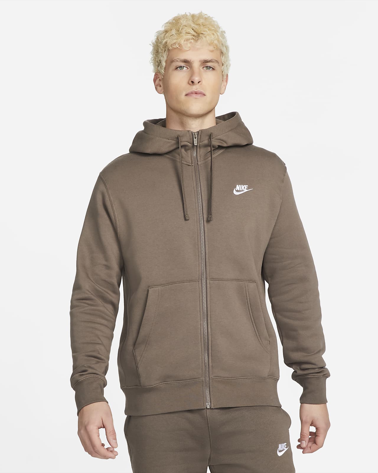 Nike Sportswear Club Fleece Sudadera con capucha con cremallera completa -  Hombre. Nike ES