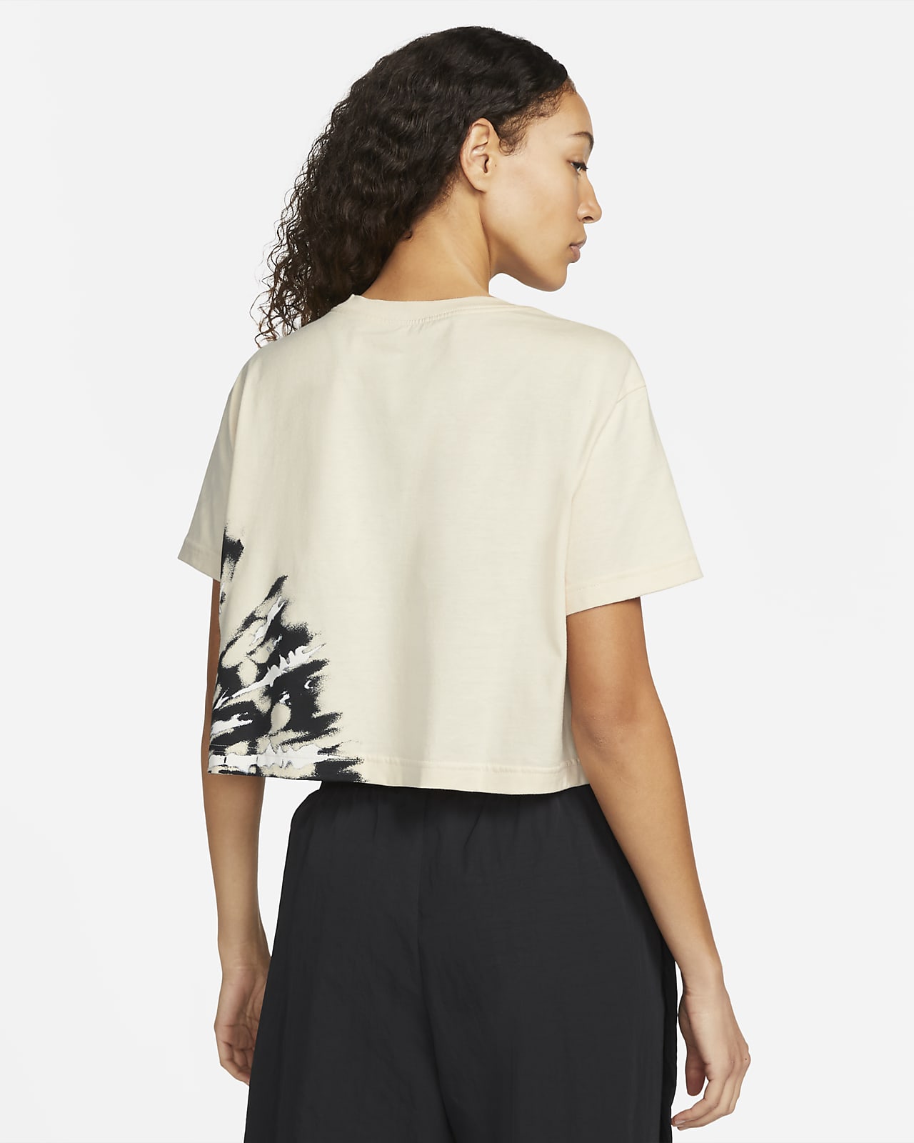 Playera corta tie-dye para mujer Nike Sportswear. Nike.com