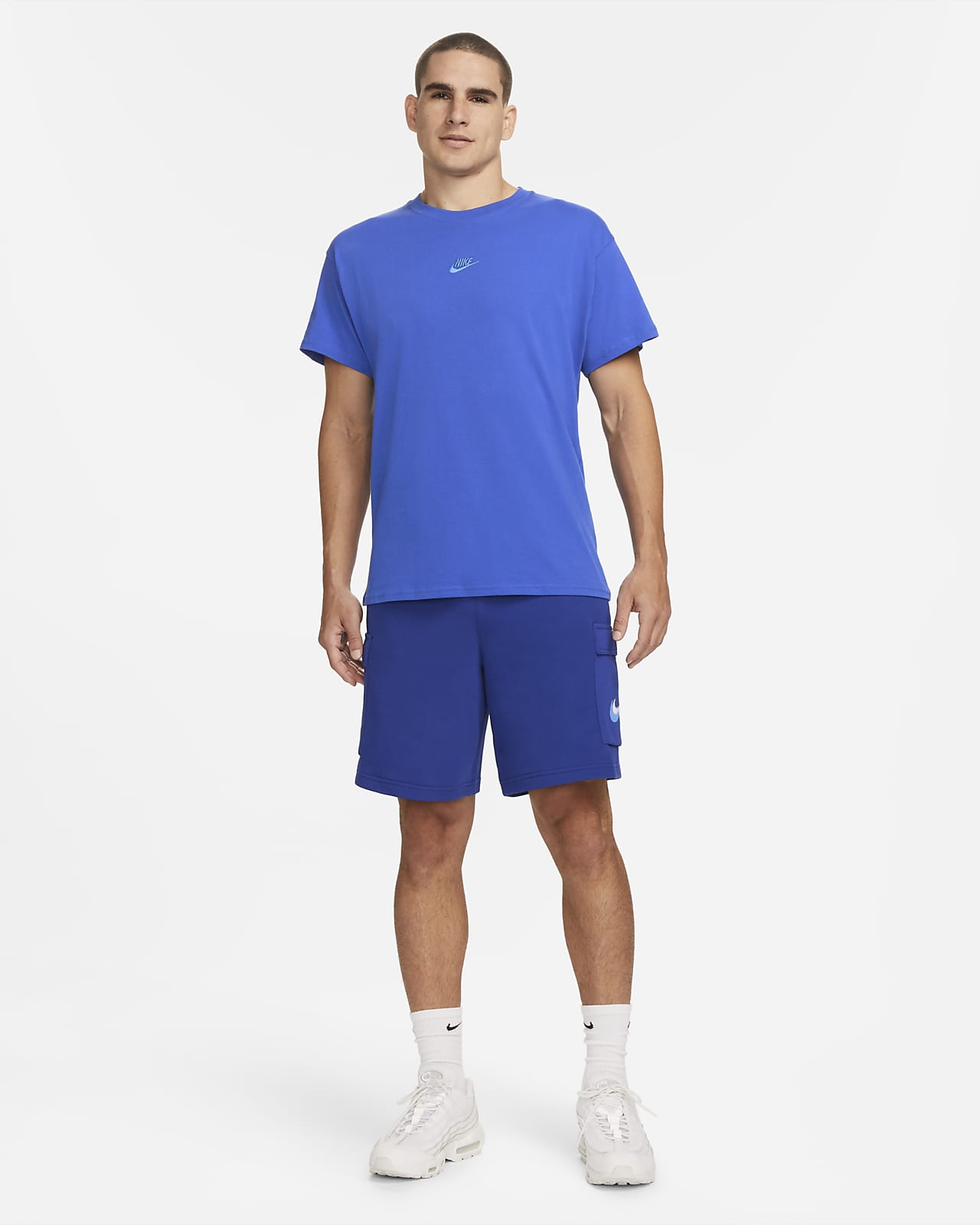 Nike Sportswear Men's French Terry Cargo Shorts. Nike CH