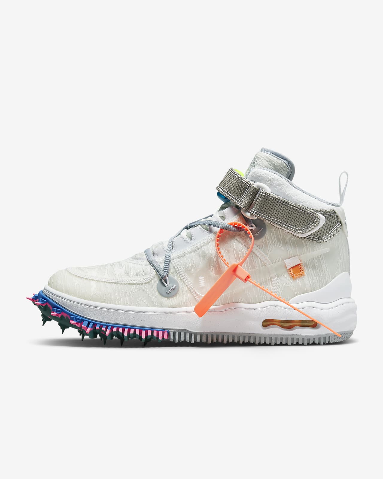 Nike Air Force 1 中筒x Off-White™ 男鞋。Nike TW