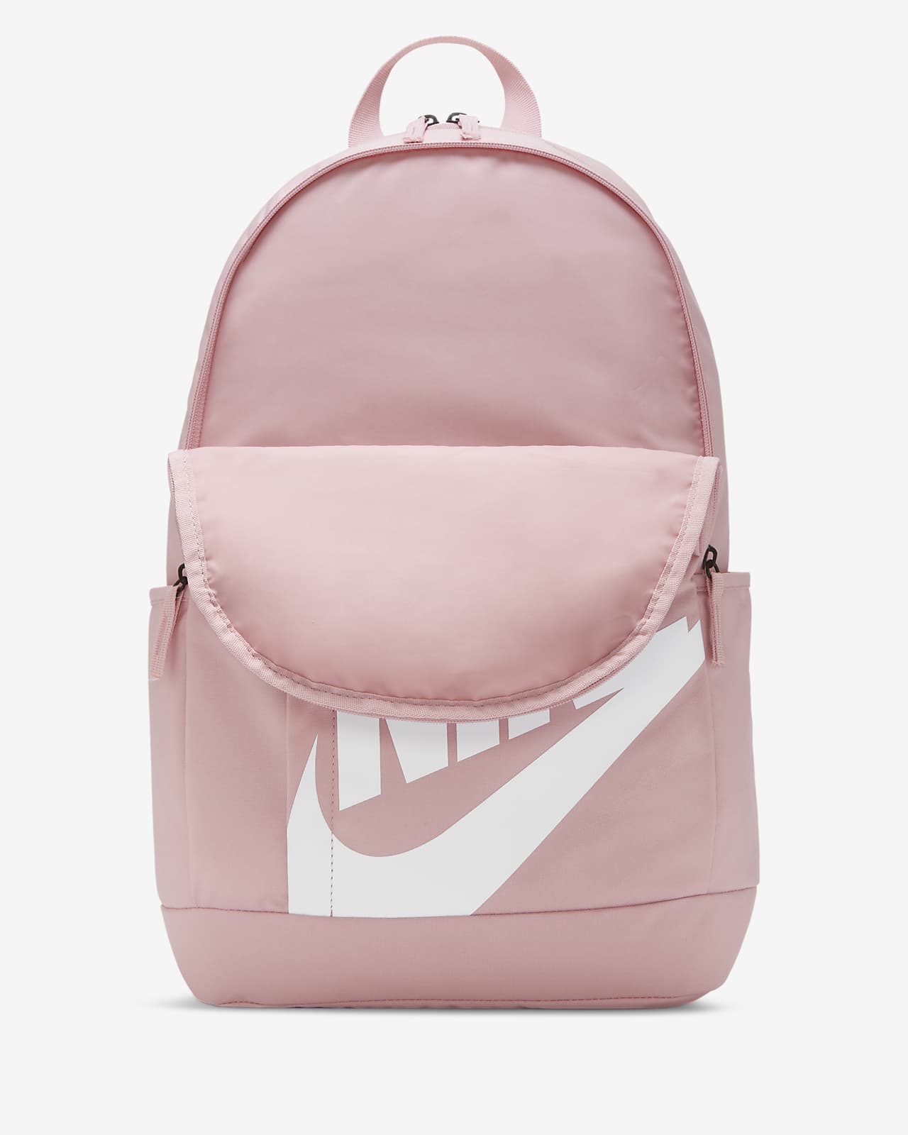 pink and white nike bag