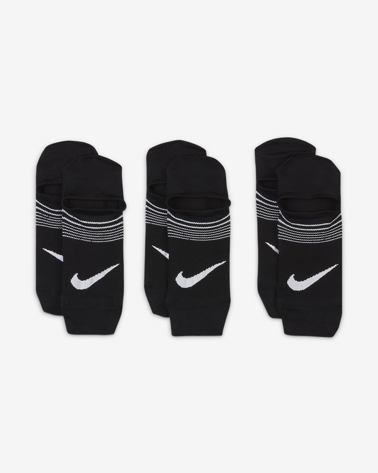 Nike Everyday Plus Lightweight Women's Training Footie Socks (3 Pairs ...