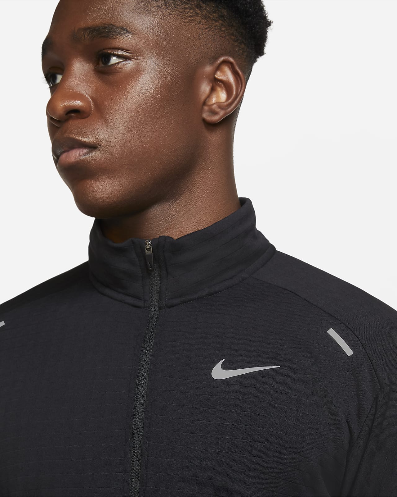 nike sphere 1 2 zip running top