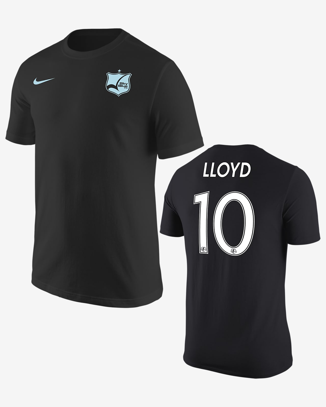 nike sky blue t shirt