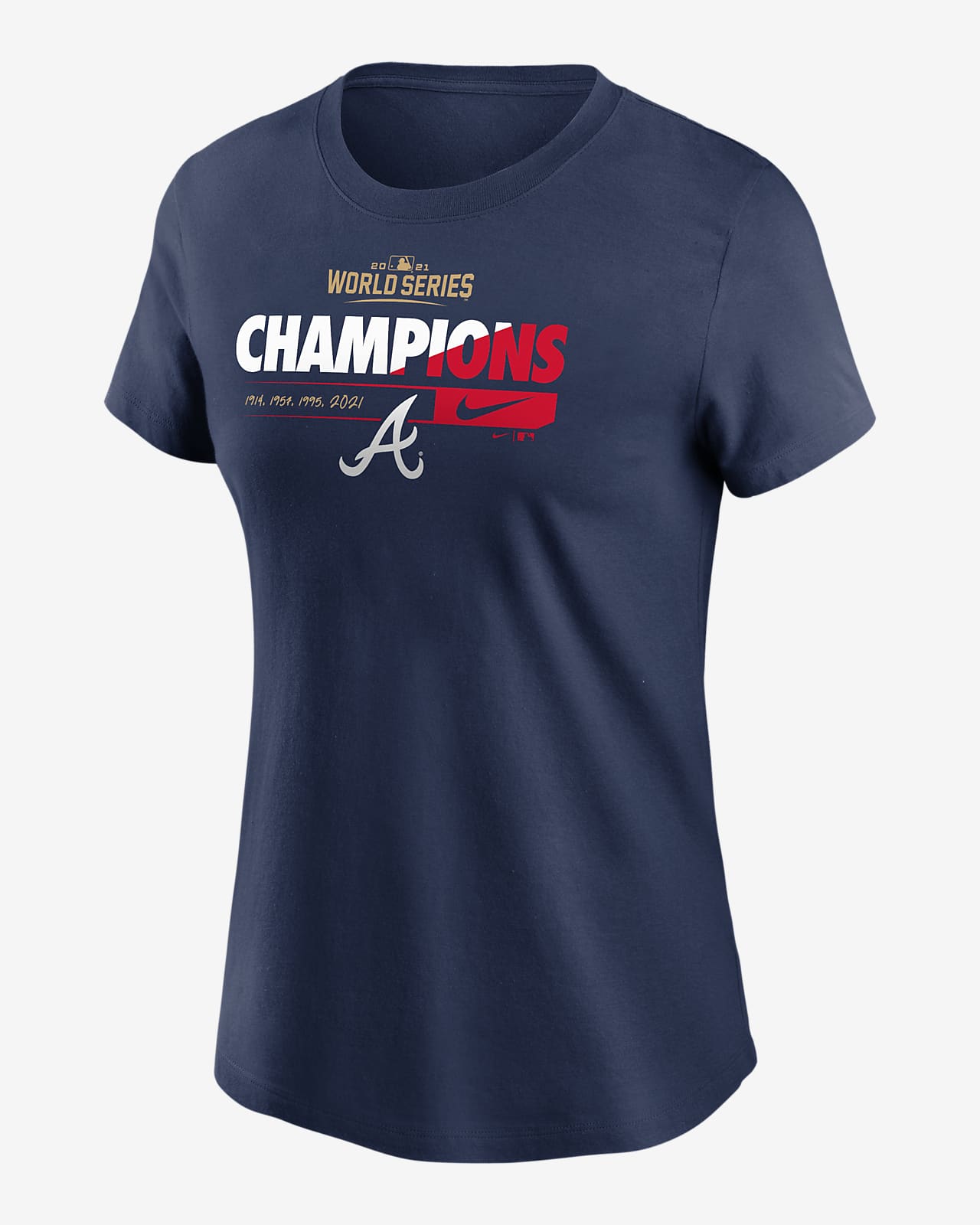 Nike 2021 Series Champions Prize (MLB Atlanta Braves) T-Shirt.