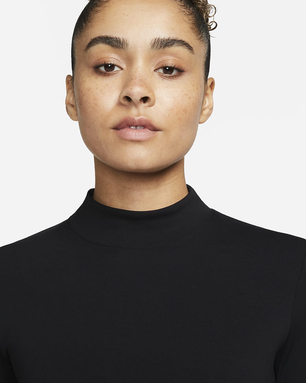 Nike Yoga DriFIT Luxe Women's Long Sleeve Crop Top. Nike LU