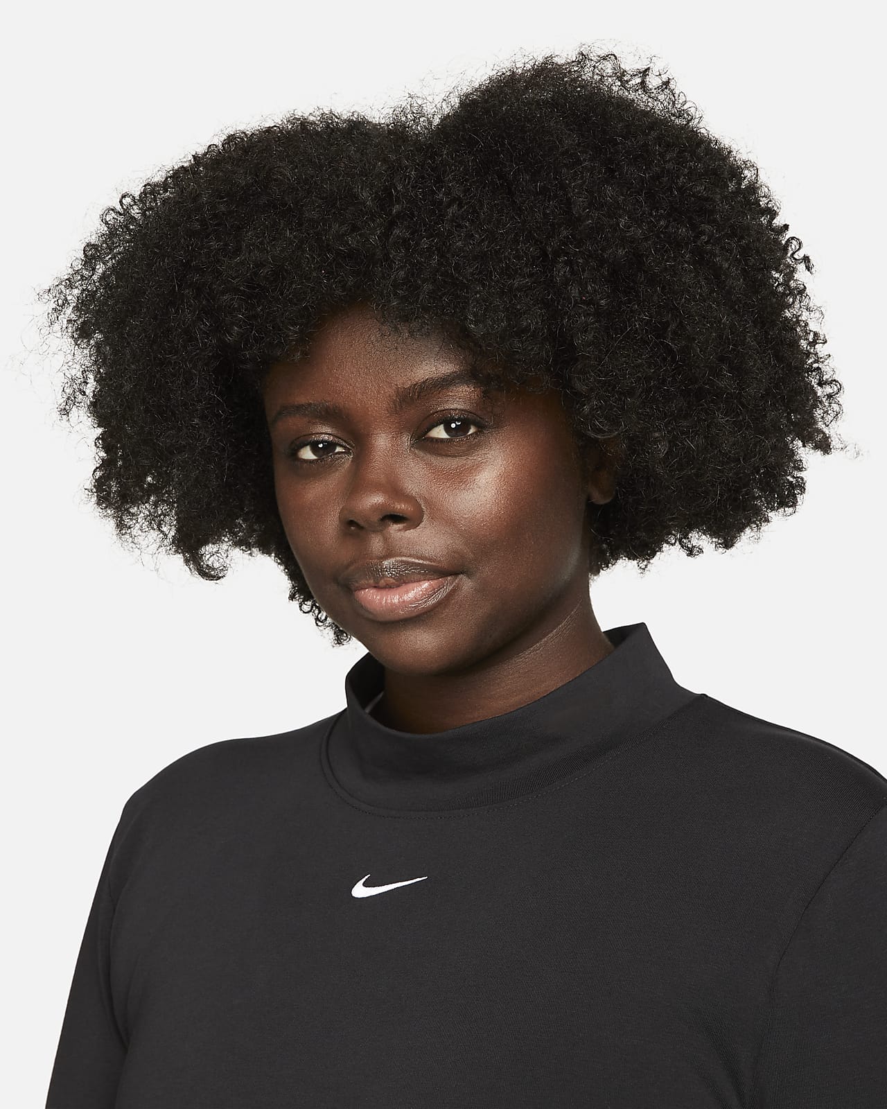 Nike Sportswear Collection Essentials Women's Long-Sleeve Mock Top. Nike CZ